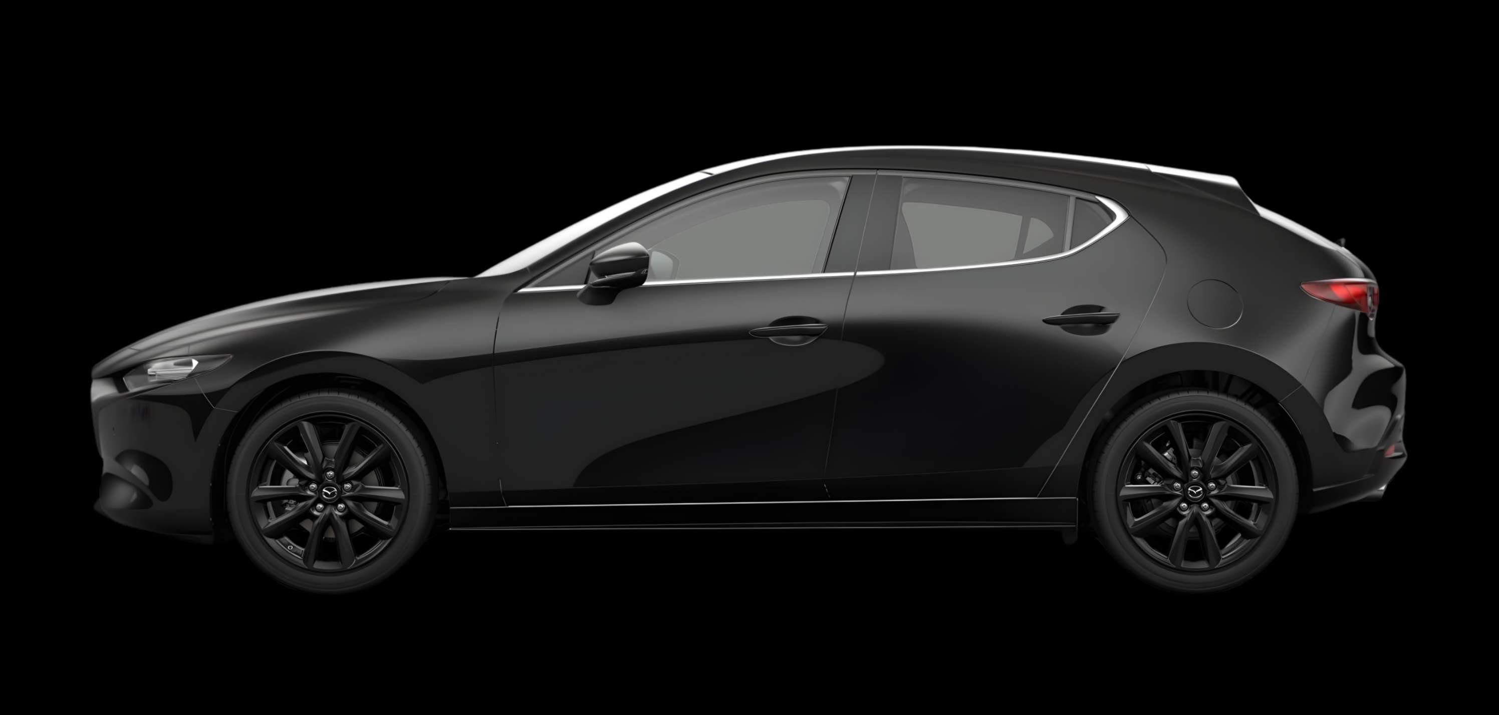 Seitenansicht eines Mazda Mazda3
