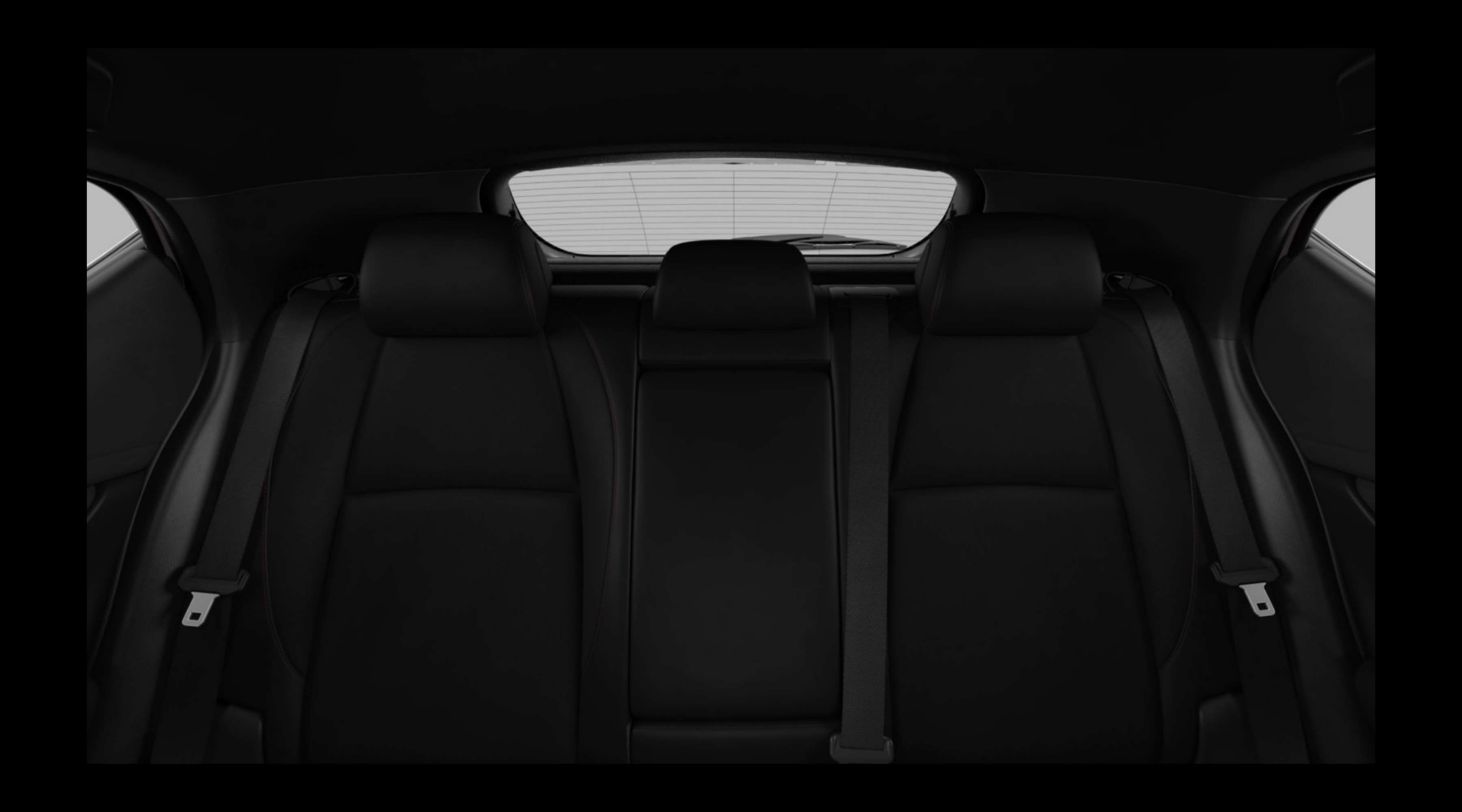 Rücksitzbank eines Mazda Mazda3
