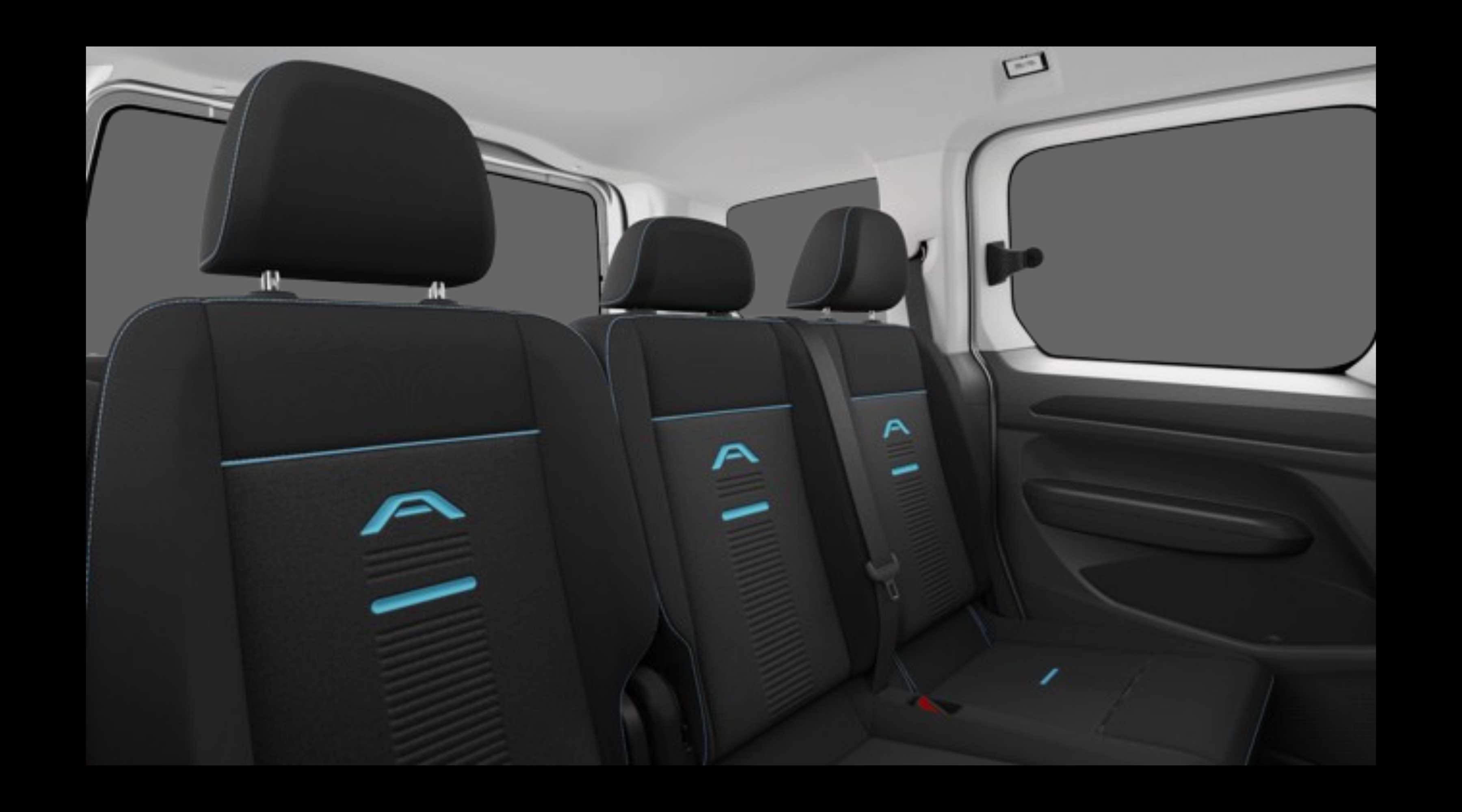 Rücksitzbank eines Ford Tourneo Connect