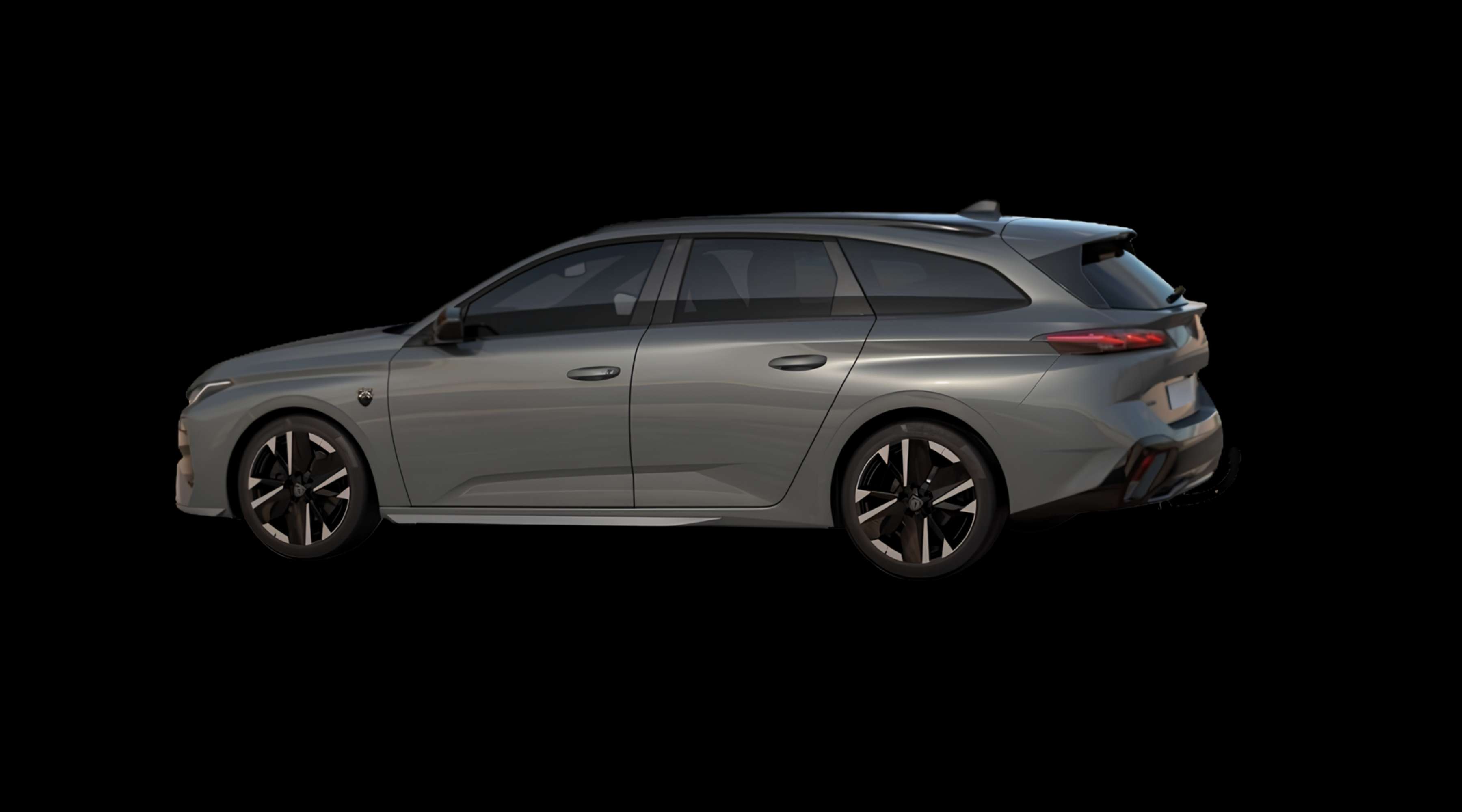 Seitenansicht eines Peugeot 308