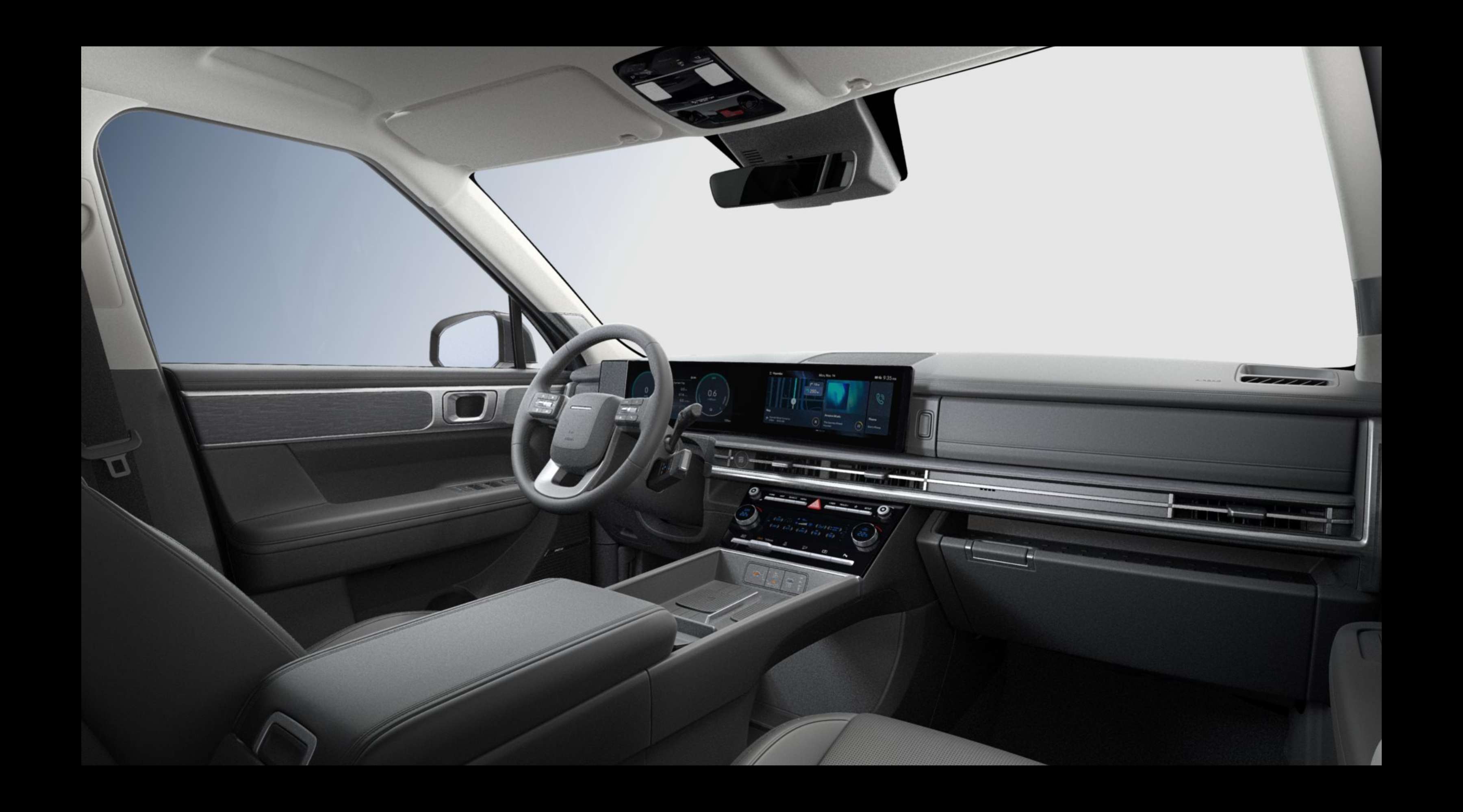 Armaturenbrett eines Hyundai Santa Fe