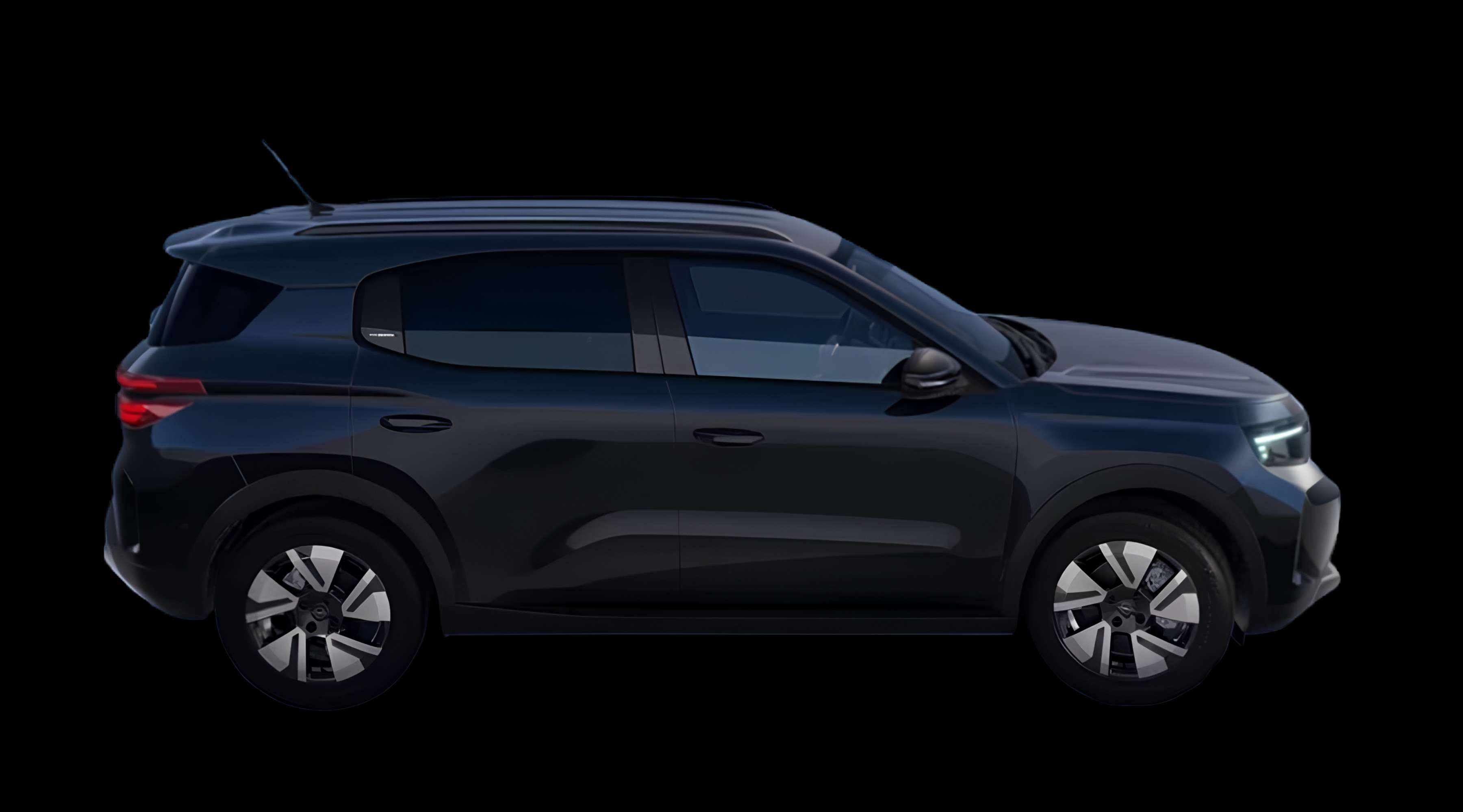 Seitenansicht eines Opel Frontera