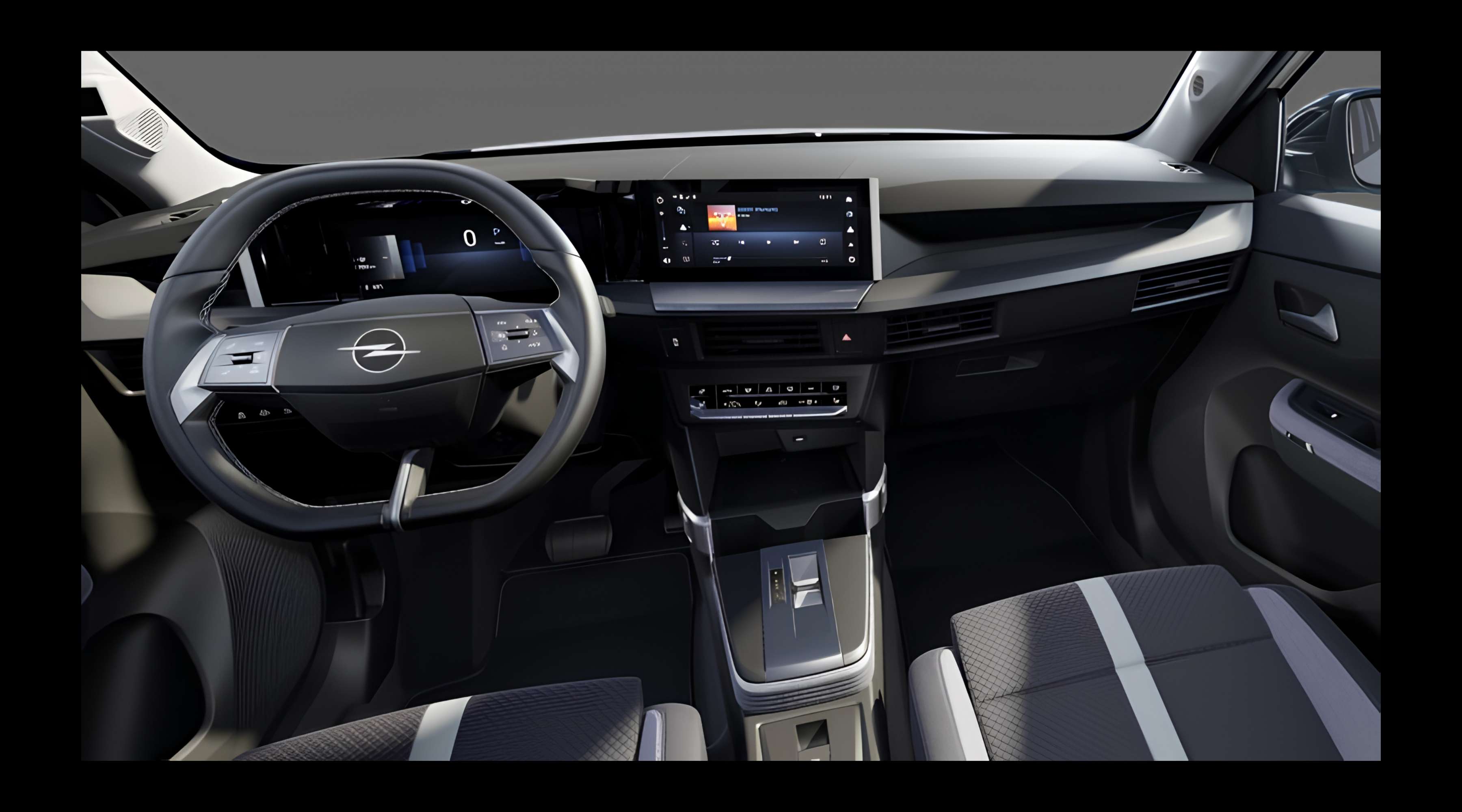 Armaturenbrett eines Opel Frontera