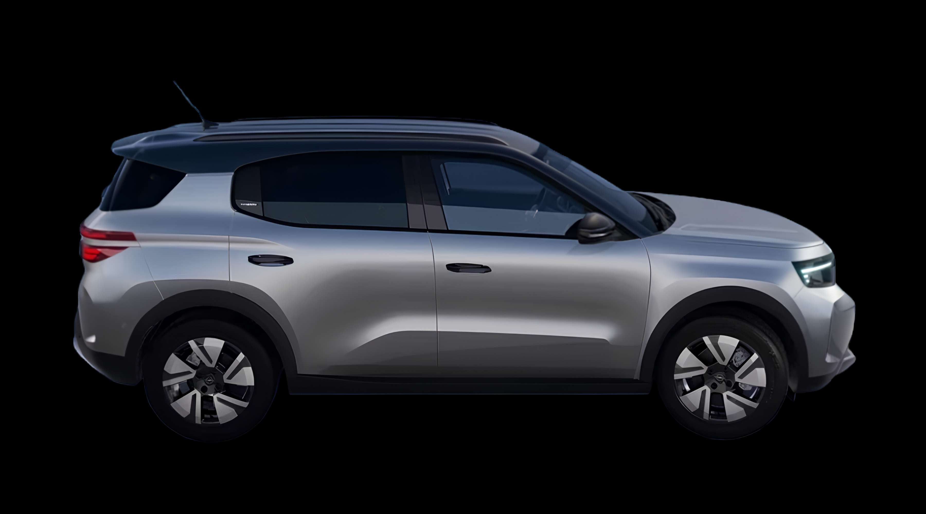 Seitenansicht eines Opel Frontera