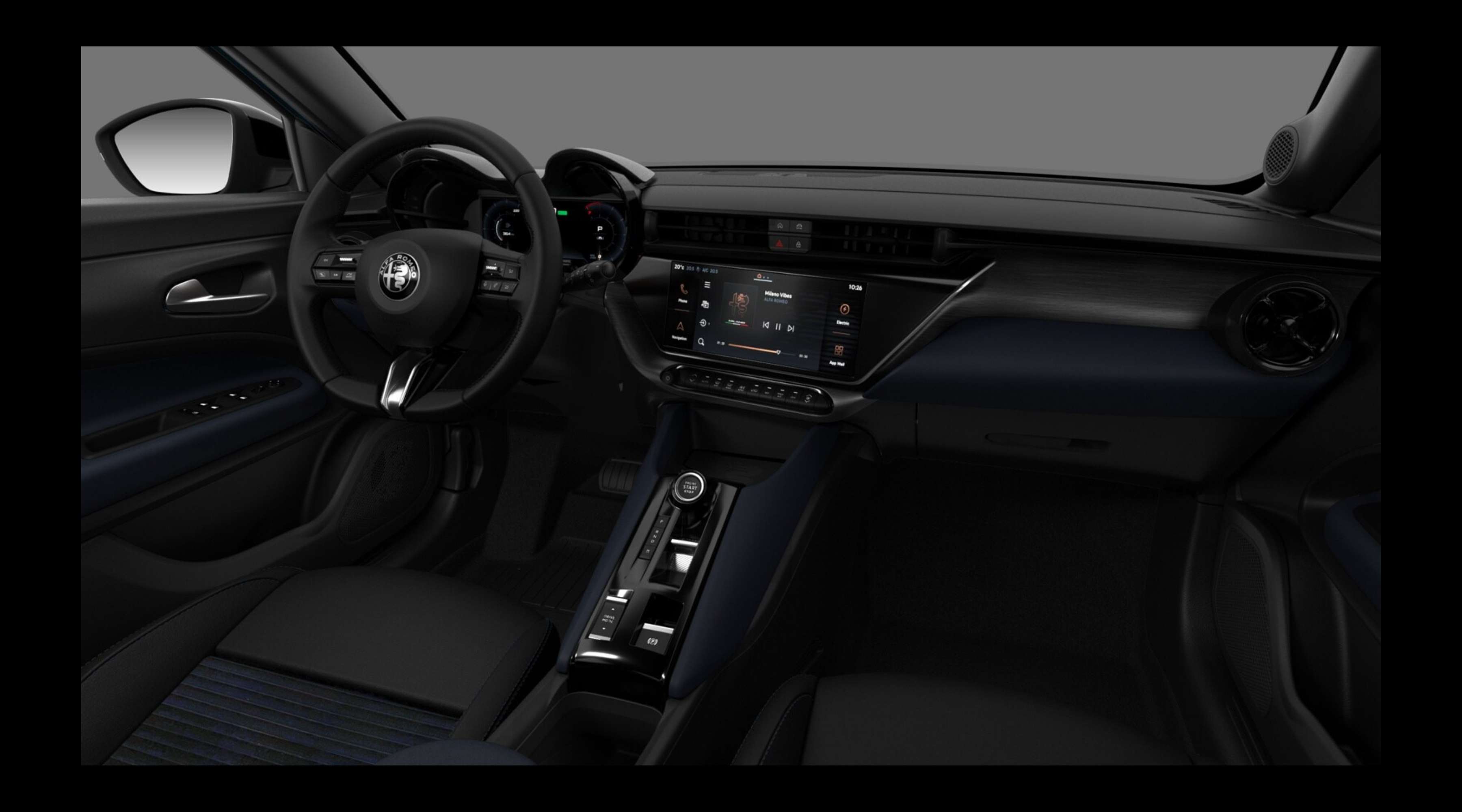 Armaturenbrett eines Alfa Romeo Junior