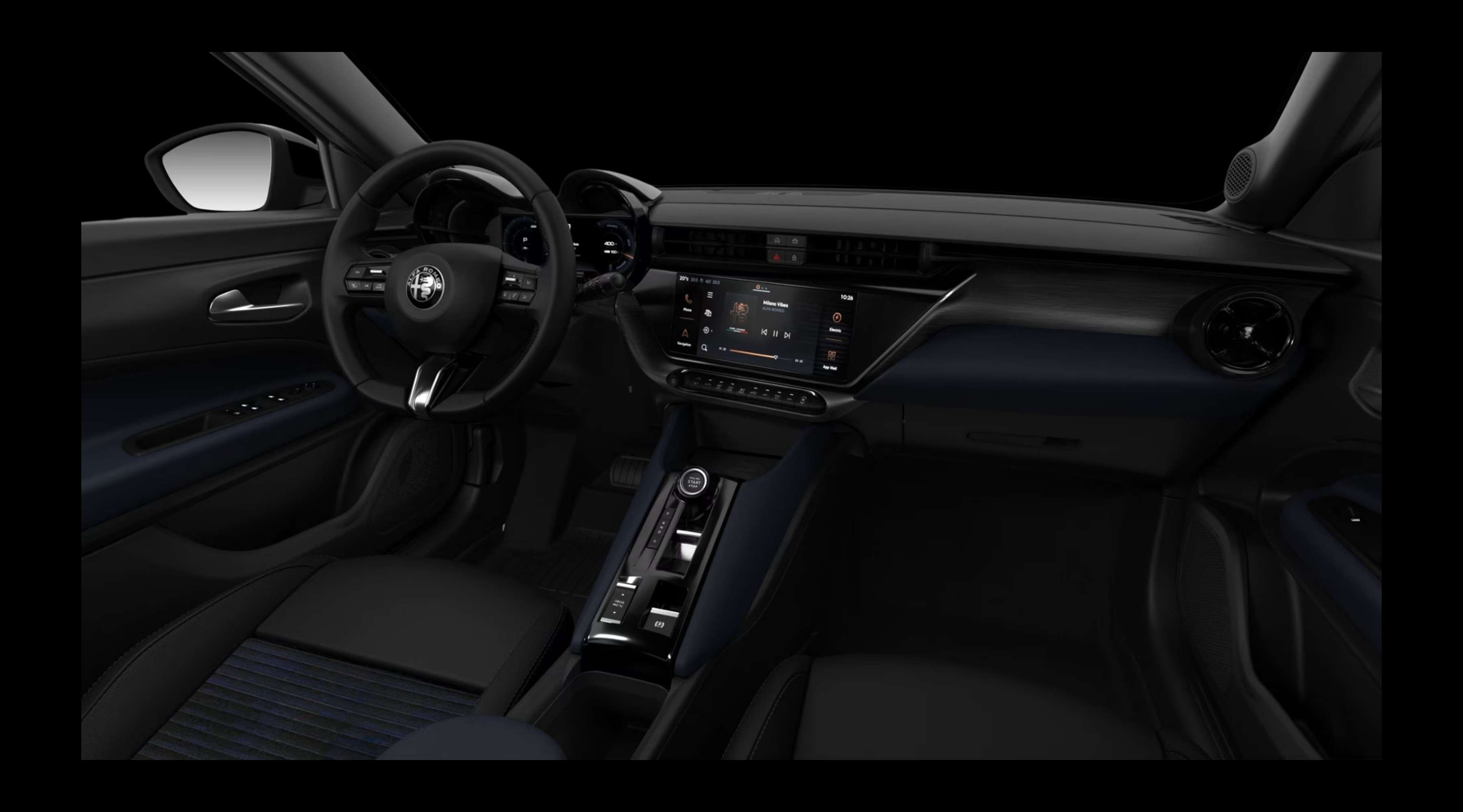 Armaturenbrett eines Alfa Romeo Junior