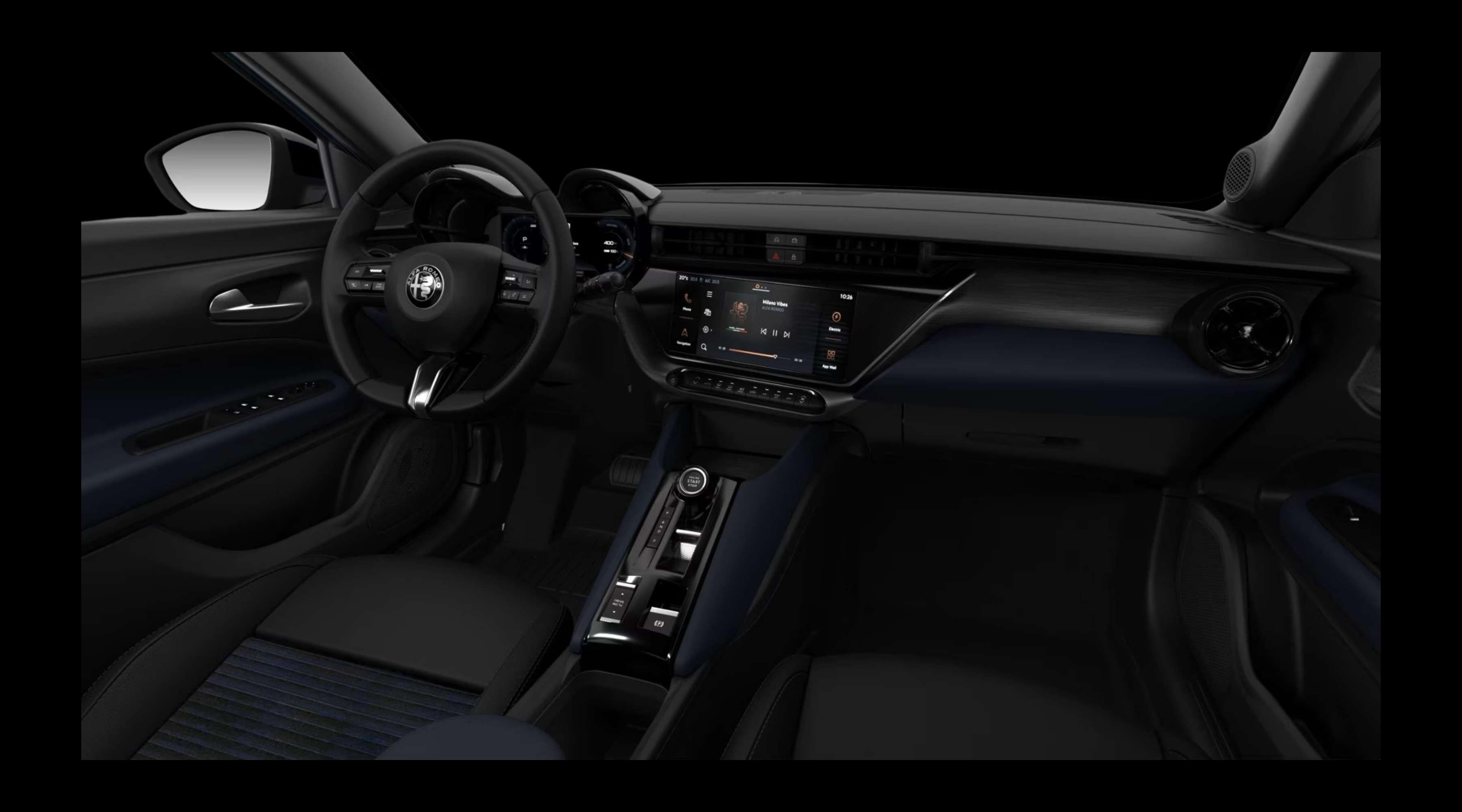 Armaturenbrett eines Alfa Romeo Junior