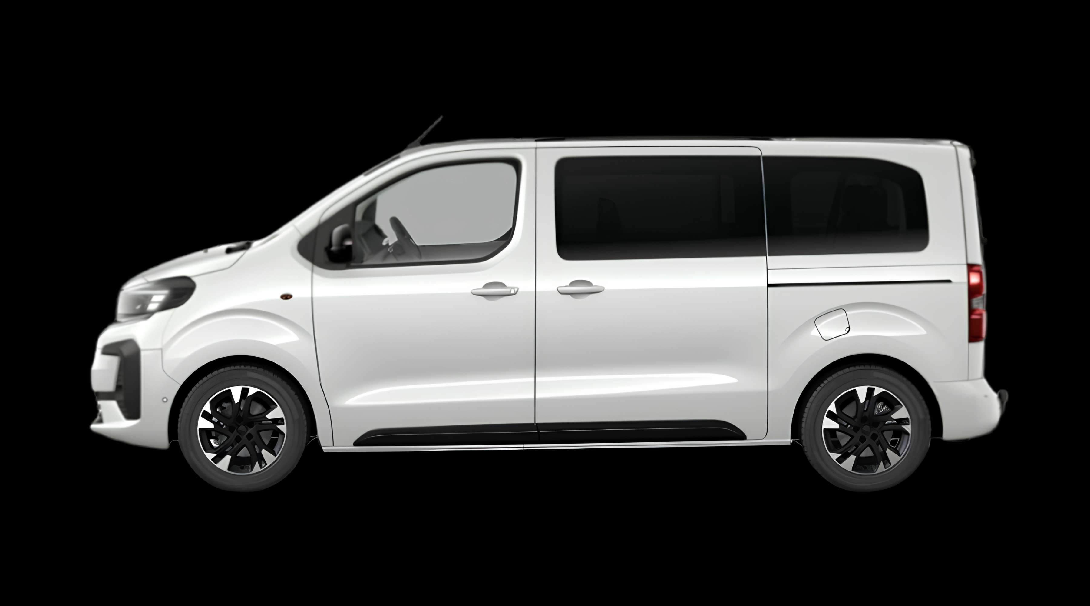 Seitenansicht eines Opel Zafira