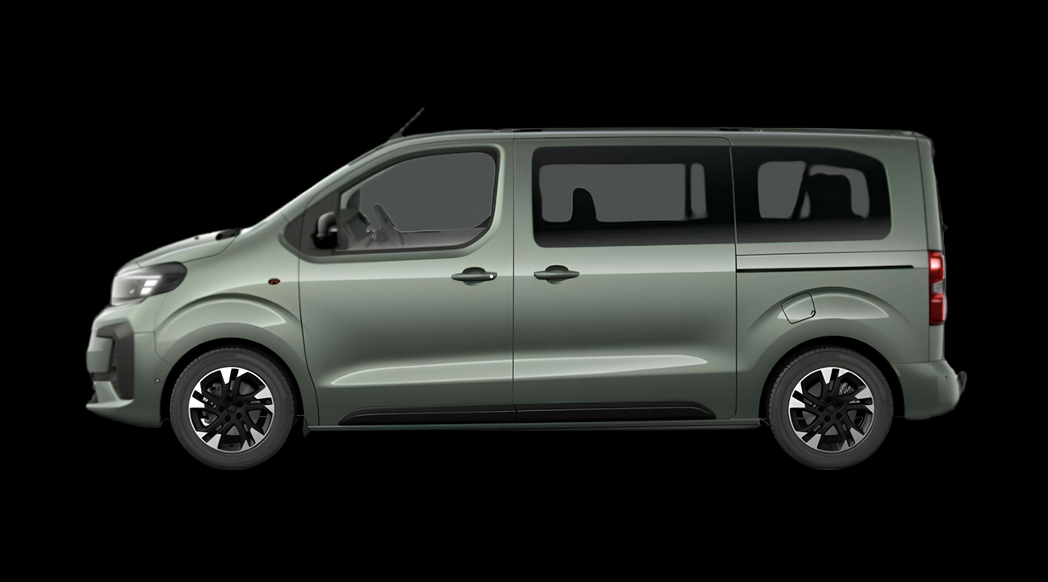 Seitenansicht eines Opel Zafira