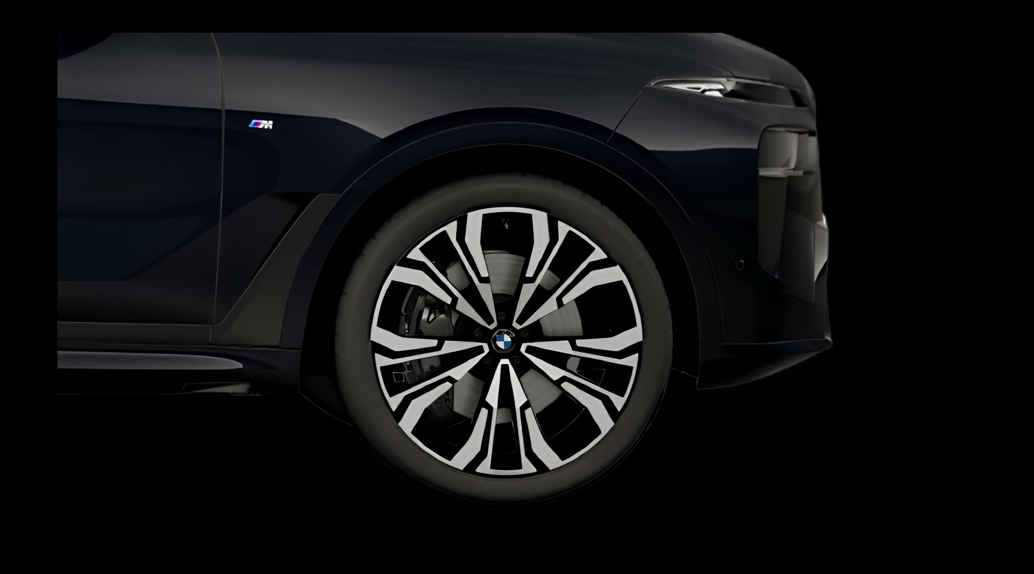 Radkappe oder Felge eines BMW X7