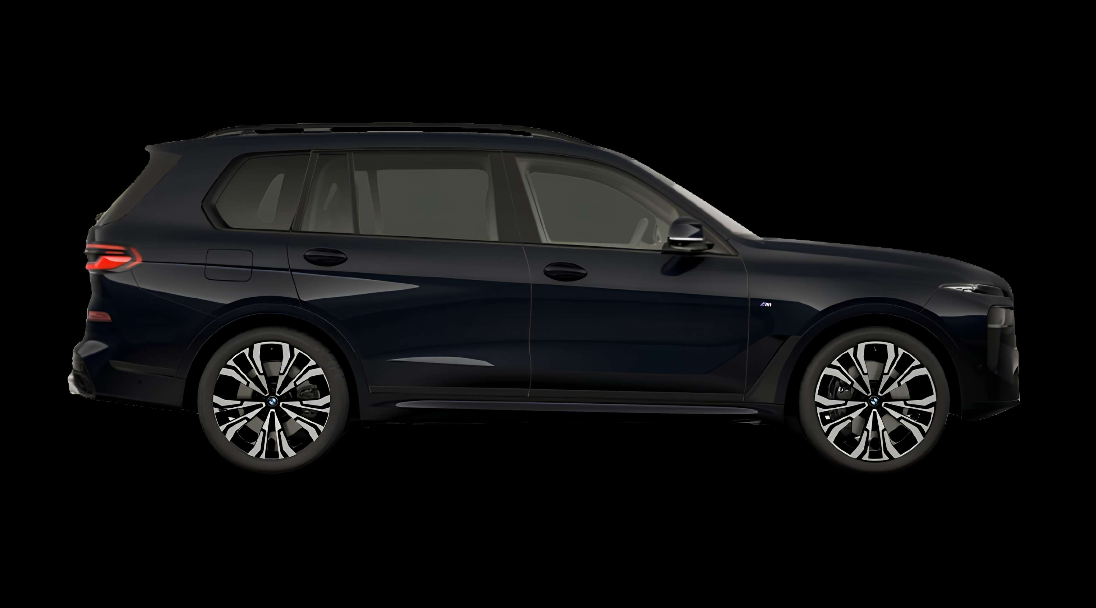 Seitenansicht eines BMW X7