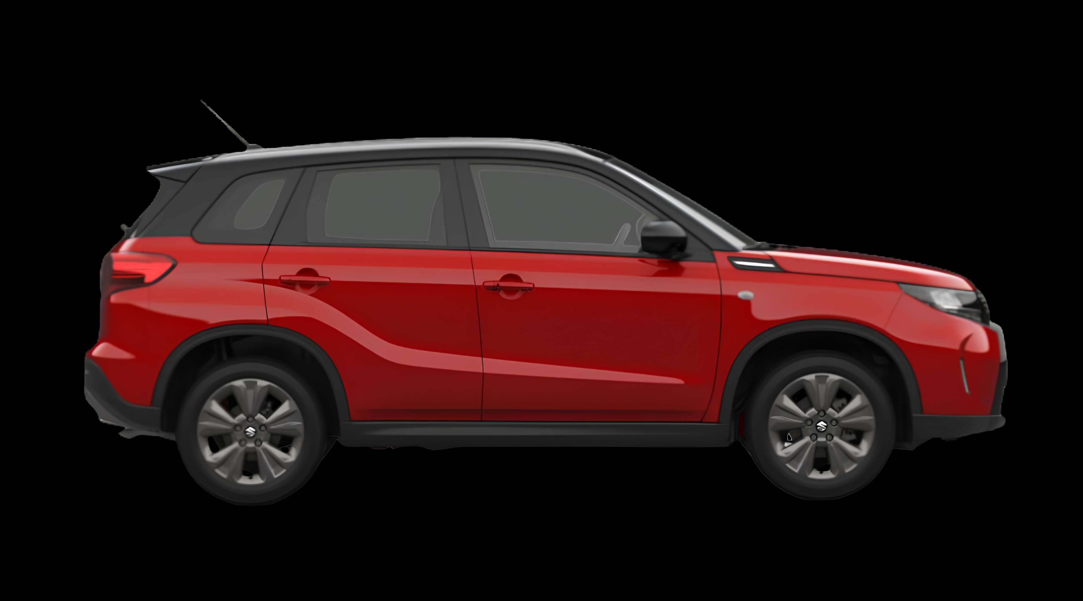 Seitenansicht eines Suzuki Vitara
