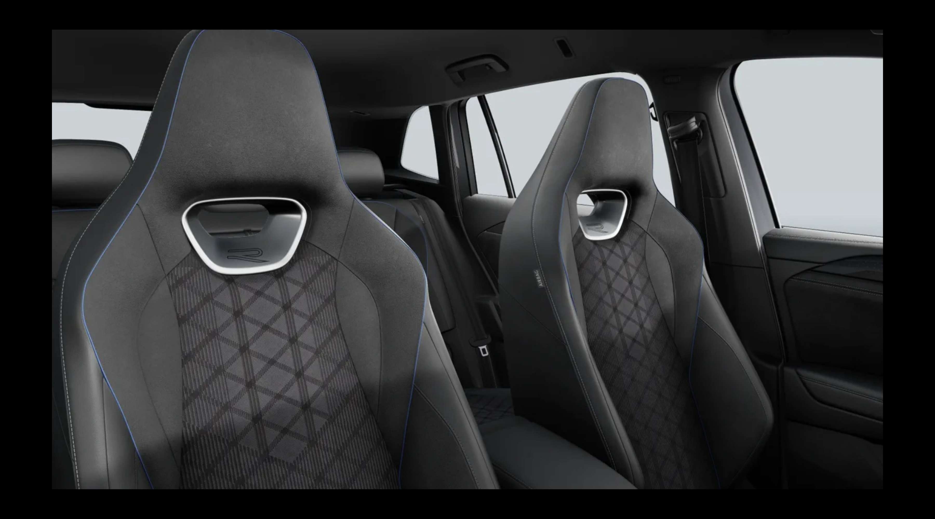 Vordersitze eines Volkswagen Tiguan