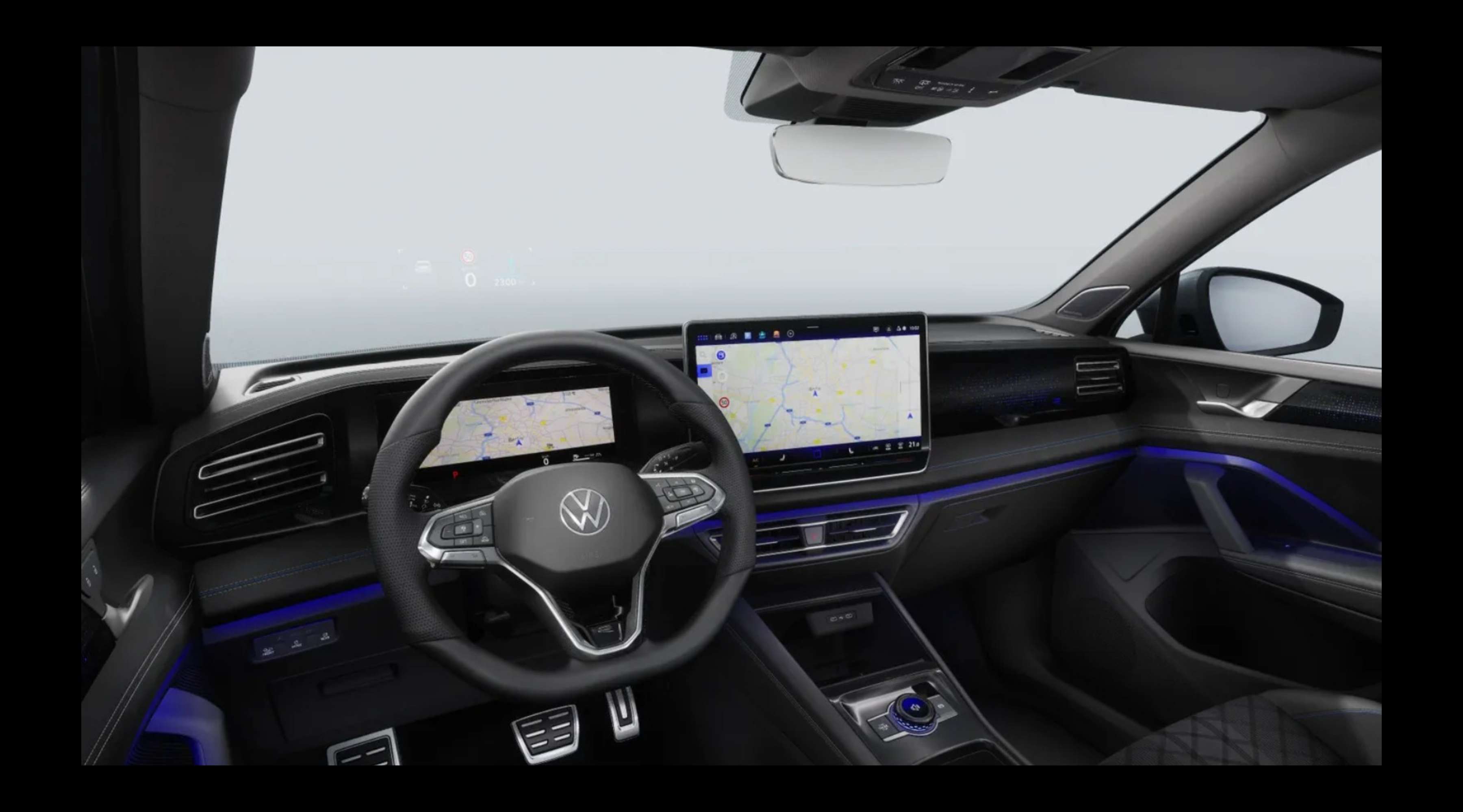 Armaturenbrett eines Volkswagen Tiguan