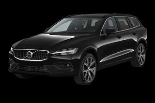 Schräge Frontansicht auf einen Volvo V60 Core, freigestellt