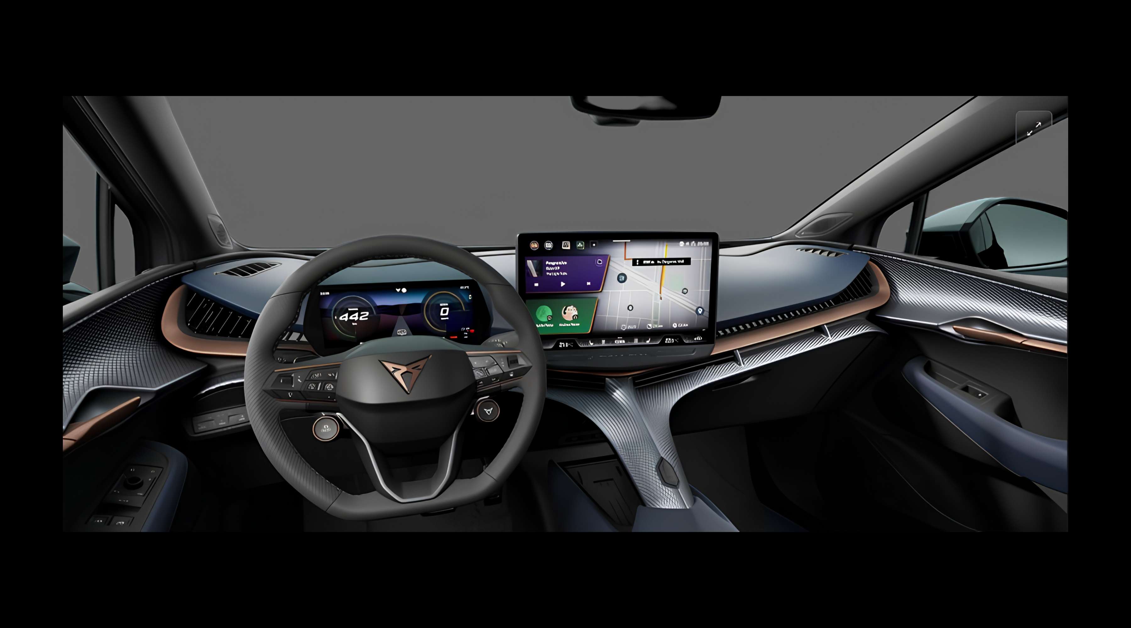 Armaturenbrett eines CUPRA Tavascan
