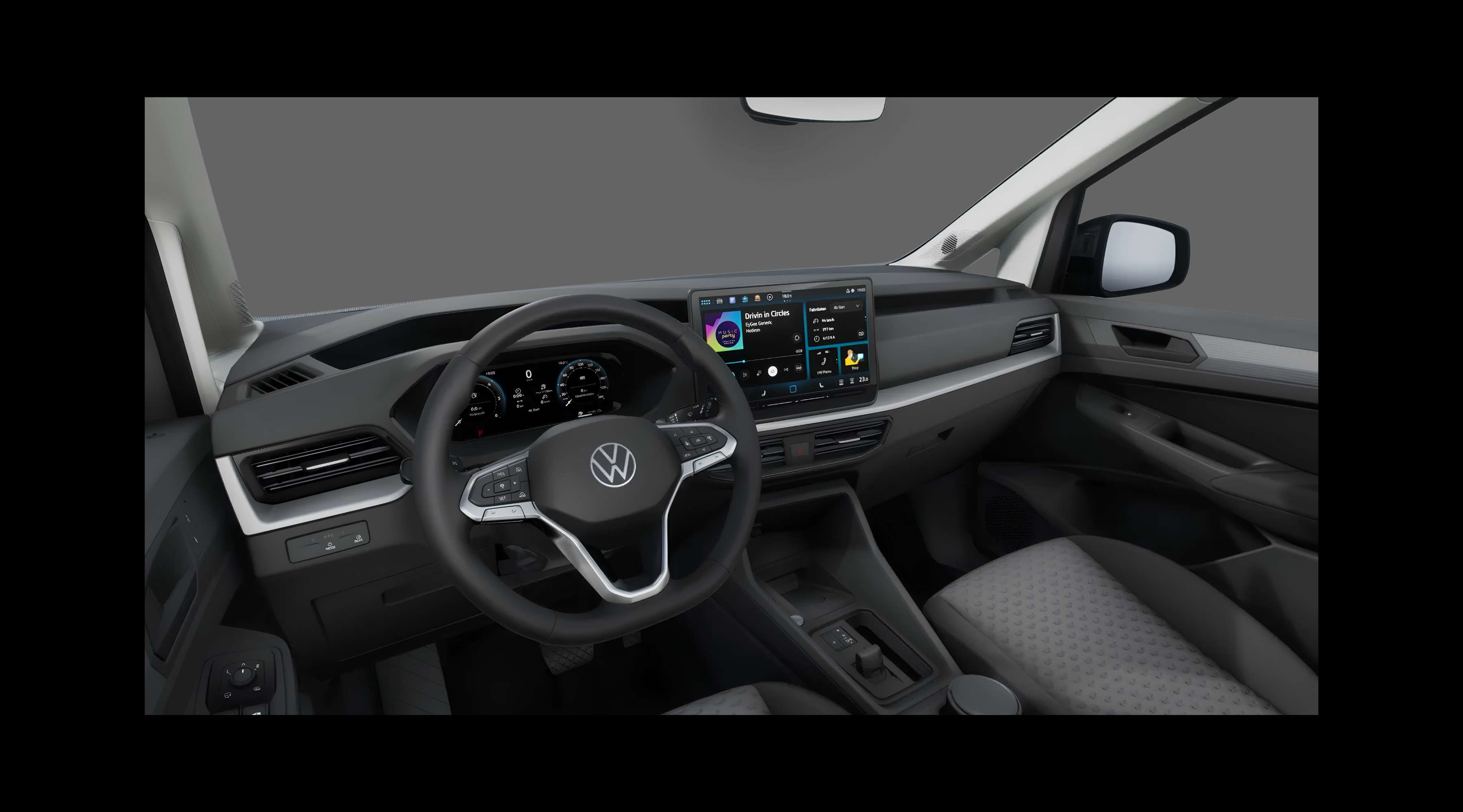 Armaturenbrett eines Volkswagen Caddy