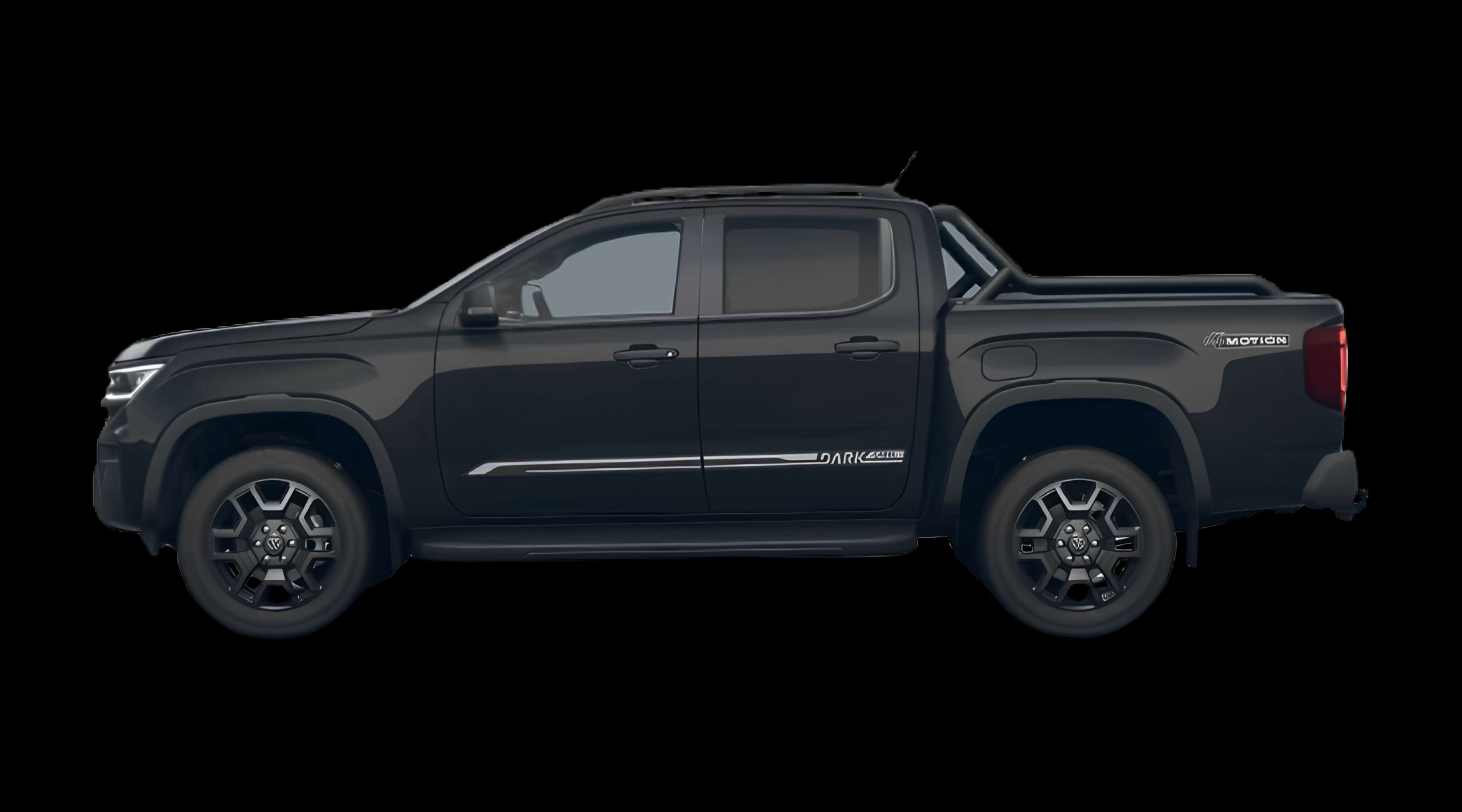Seitenansicht eines Volkswagen Amarok