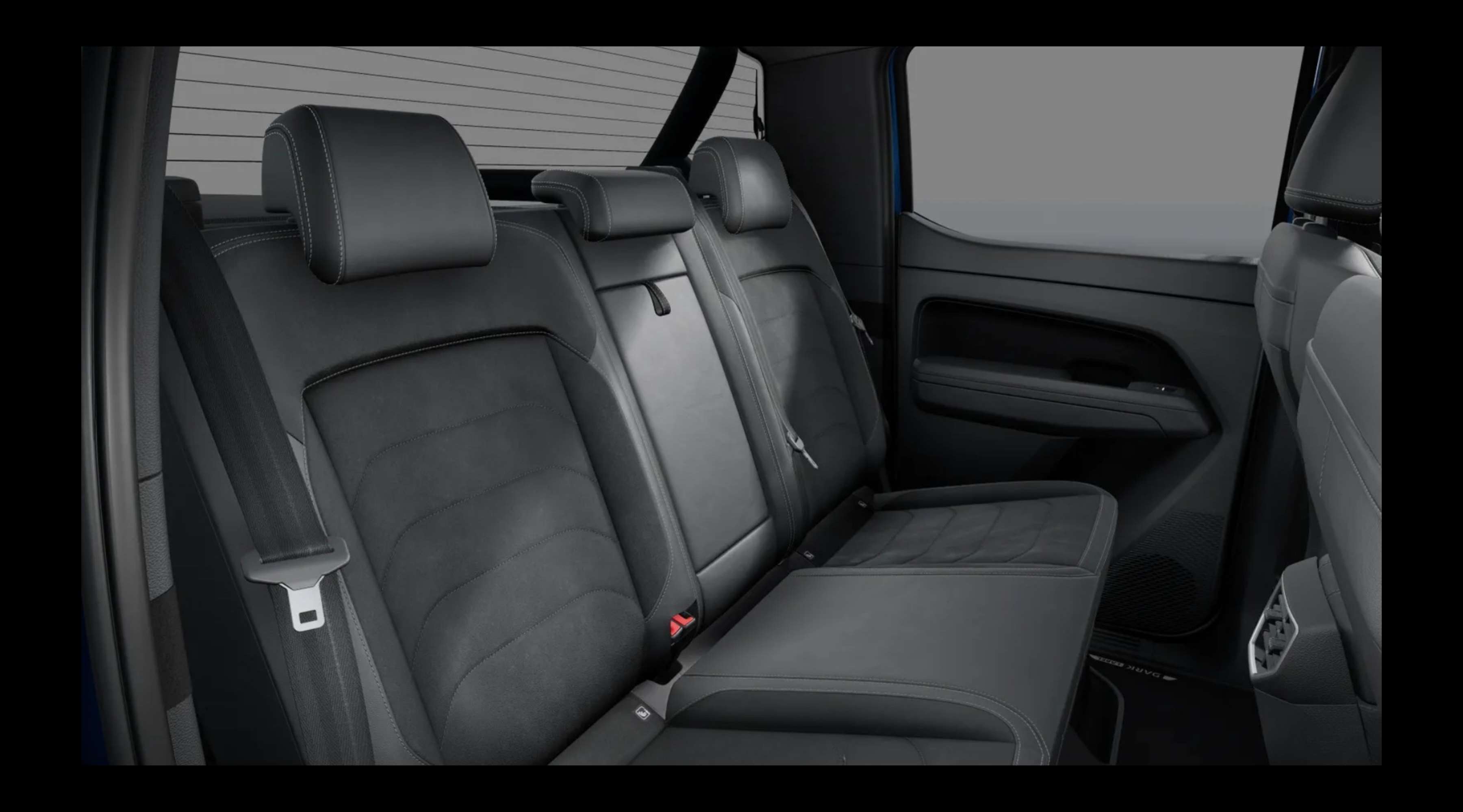 Rücksitzbank eines Volkswagen Amarok