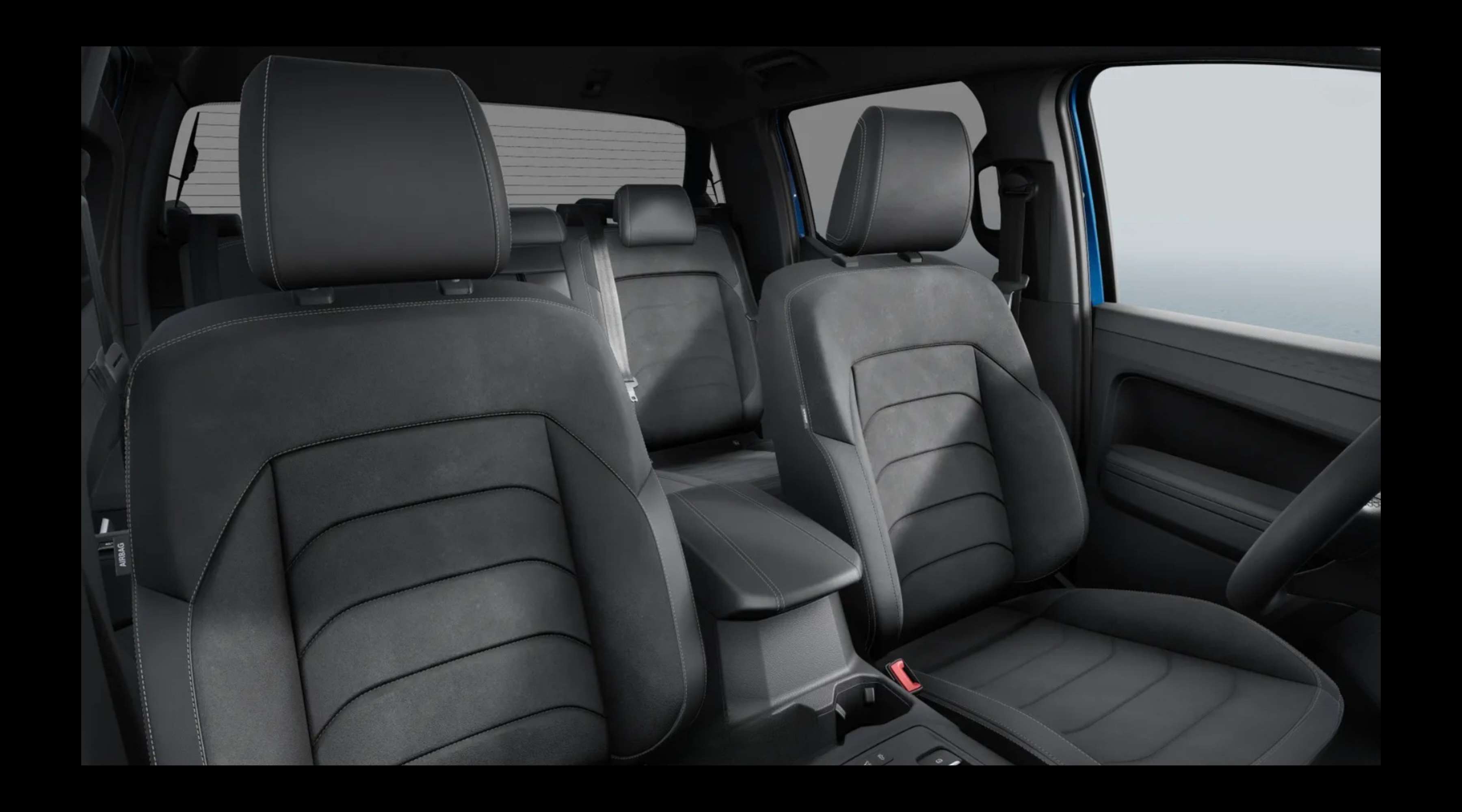 Vordersitze eines Volkswagen Amarok