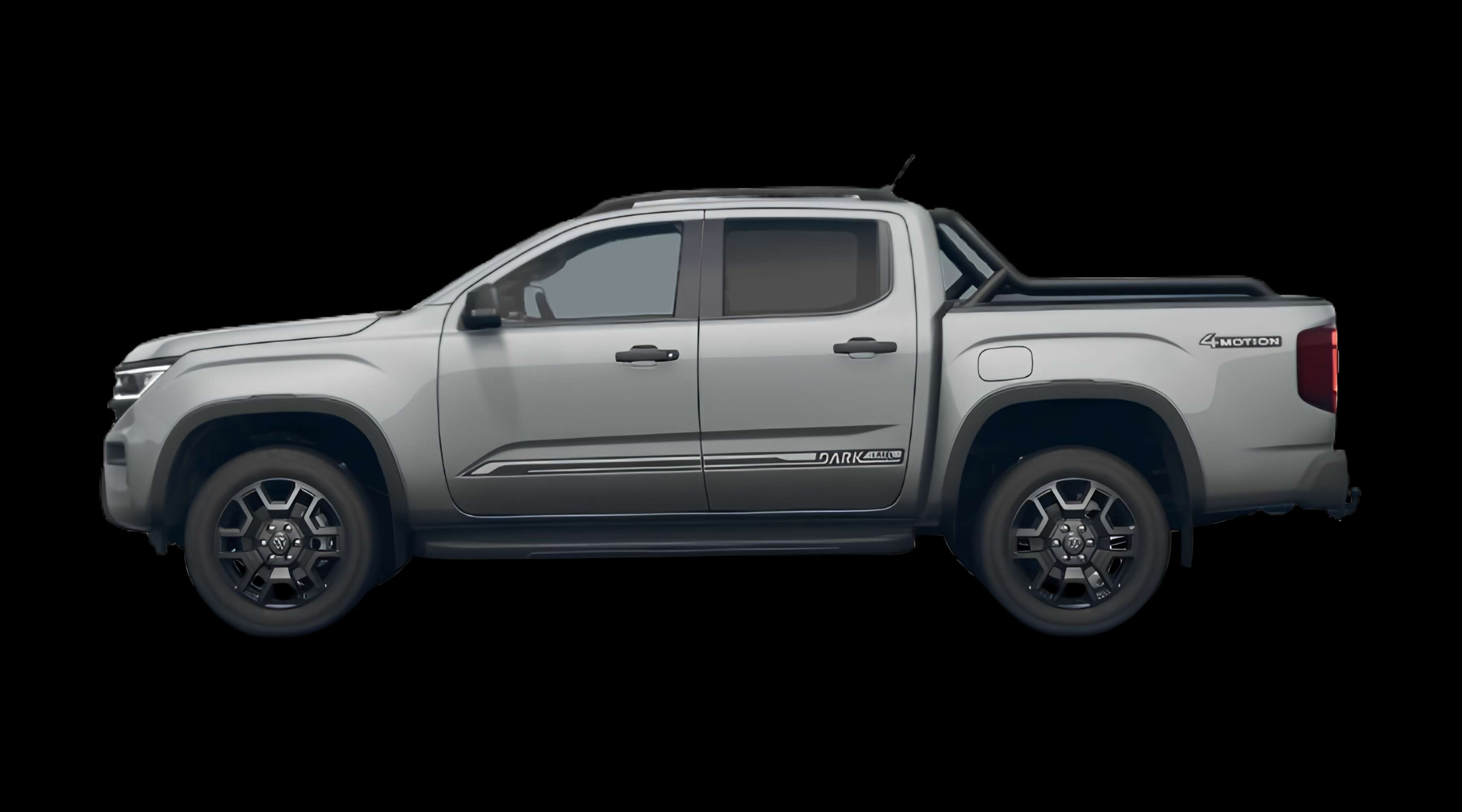 Seitenansicht eines Volkswagen Amarok