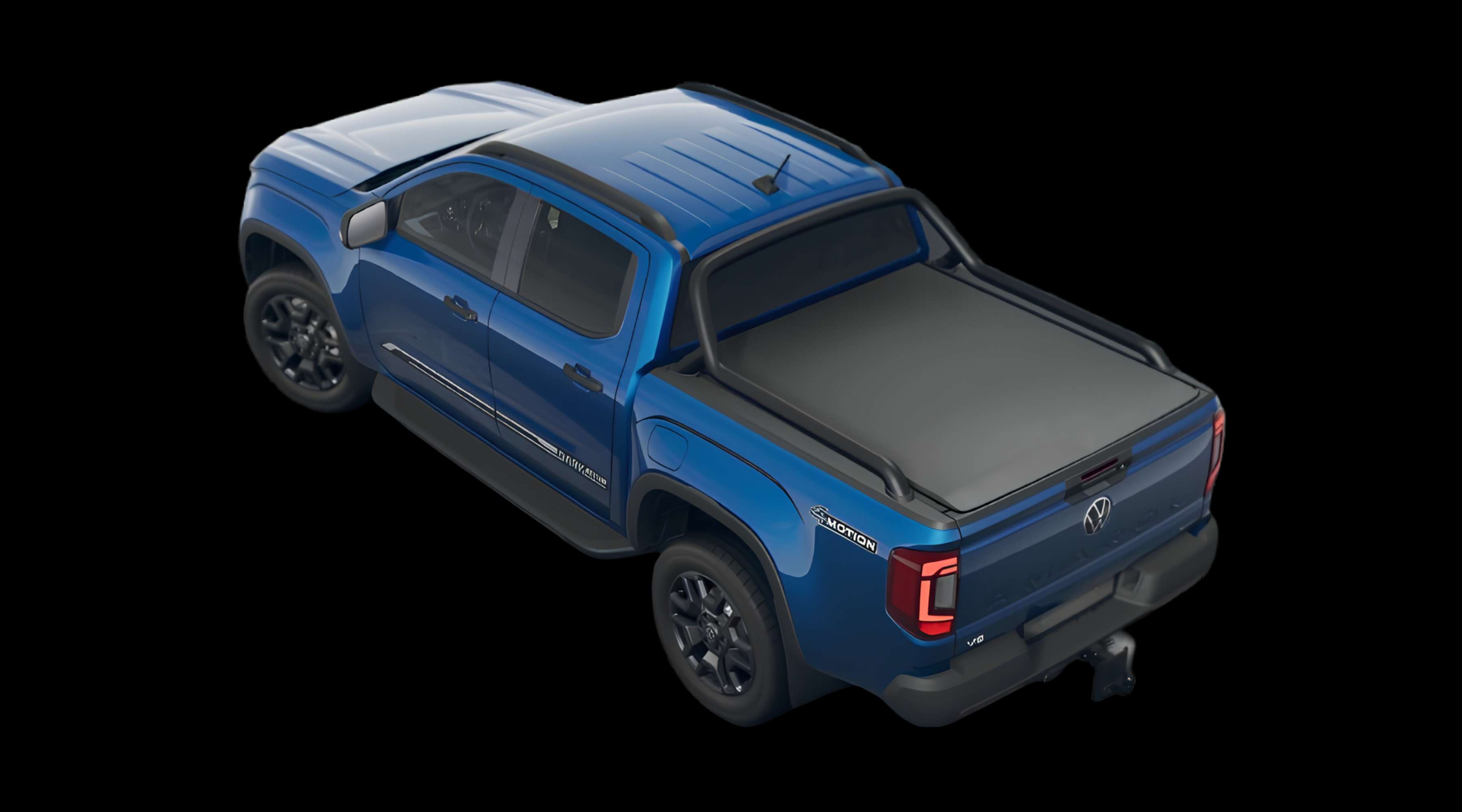 Kofferraum eines Volkswagen Amarok