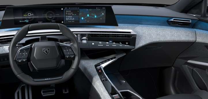 Armaturenbrett eines Peugeot e-3008