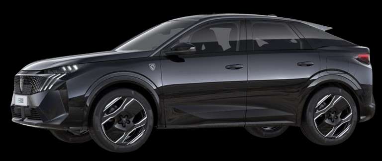 Seitenansicht eines Peugeot e-3008