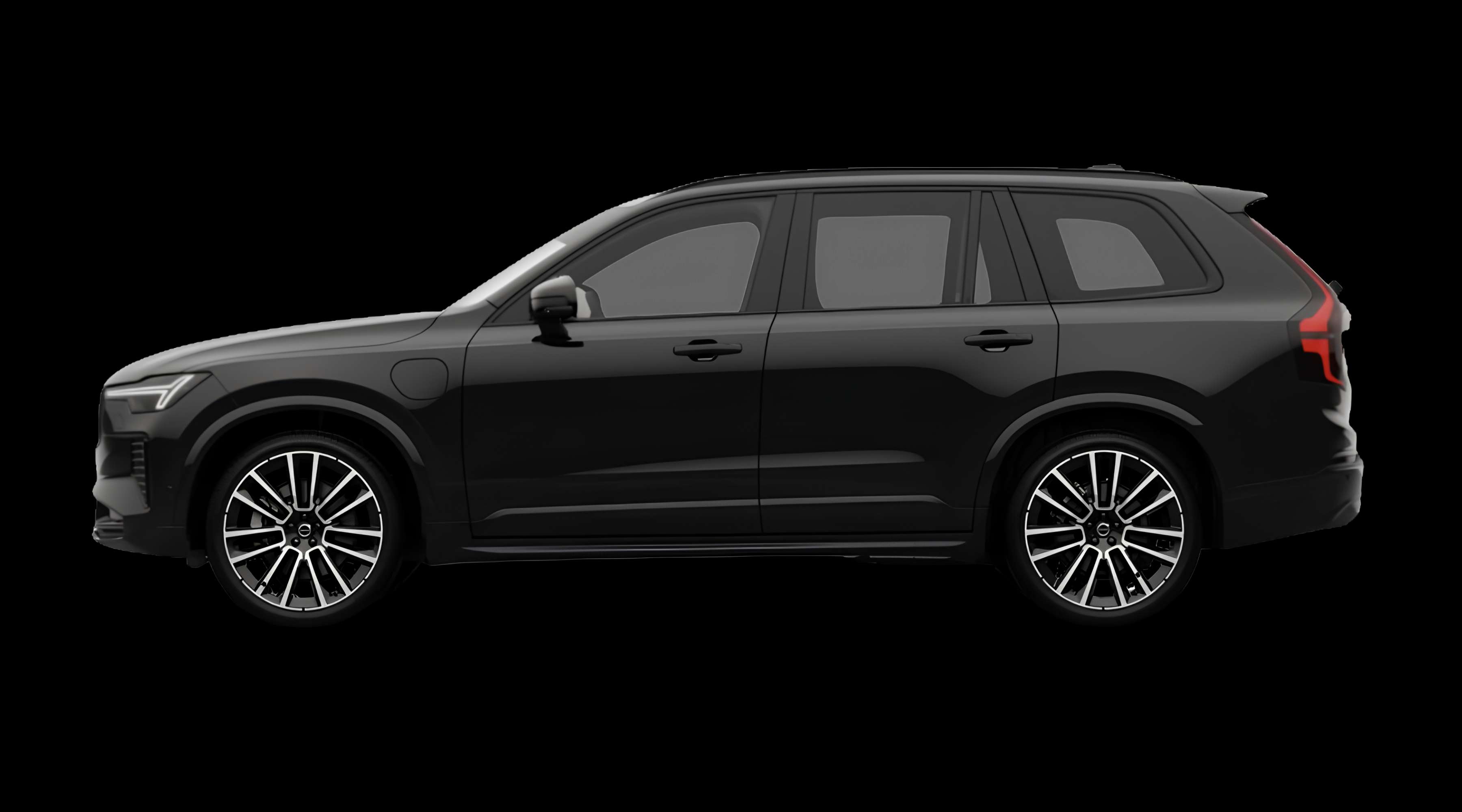 Seitenansicht eines Volvo XC90