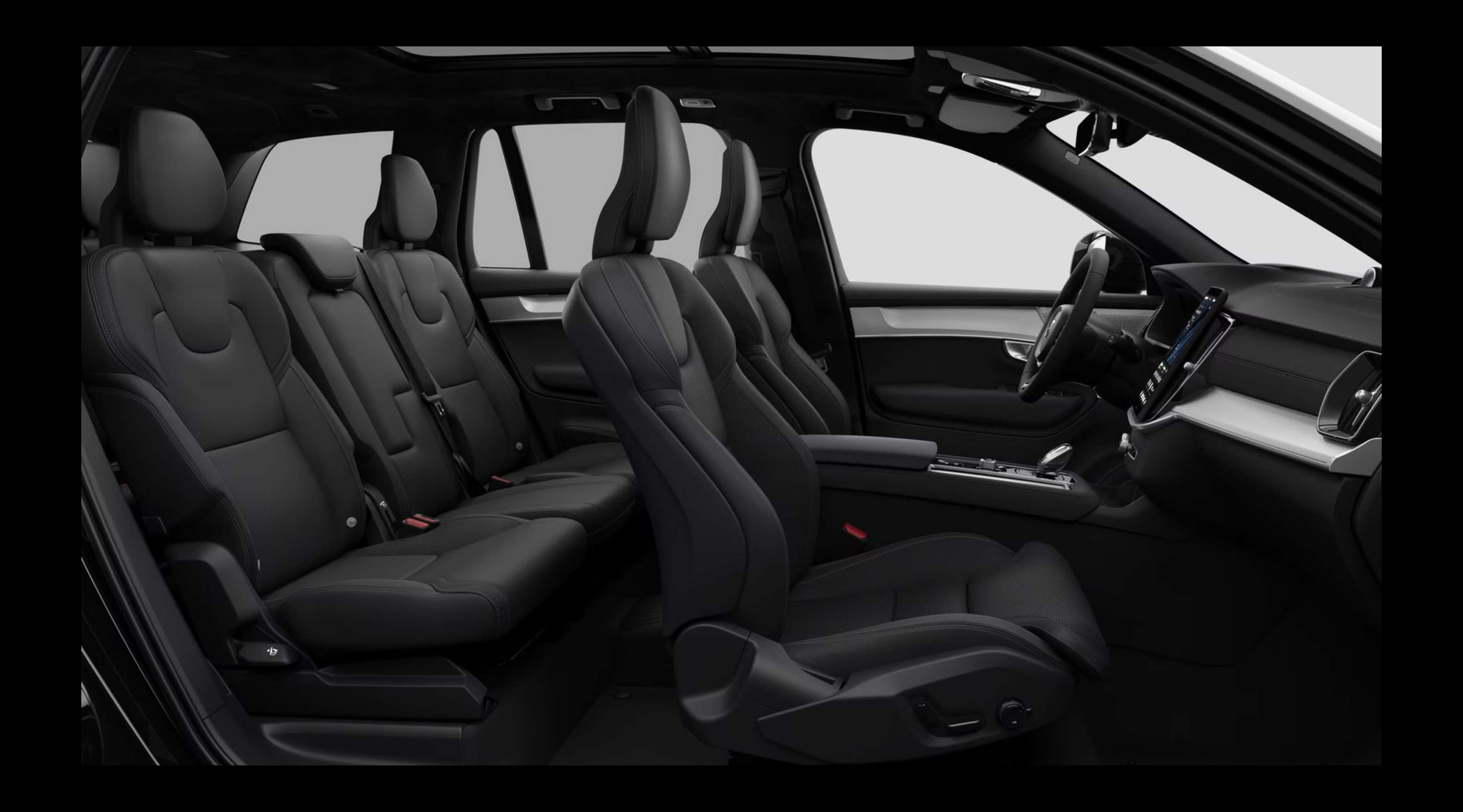 Rücksitzbank eines Volvo XC90