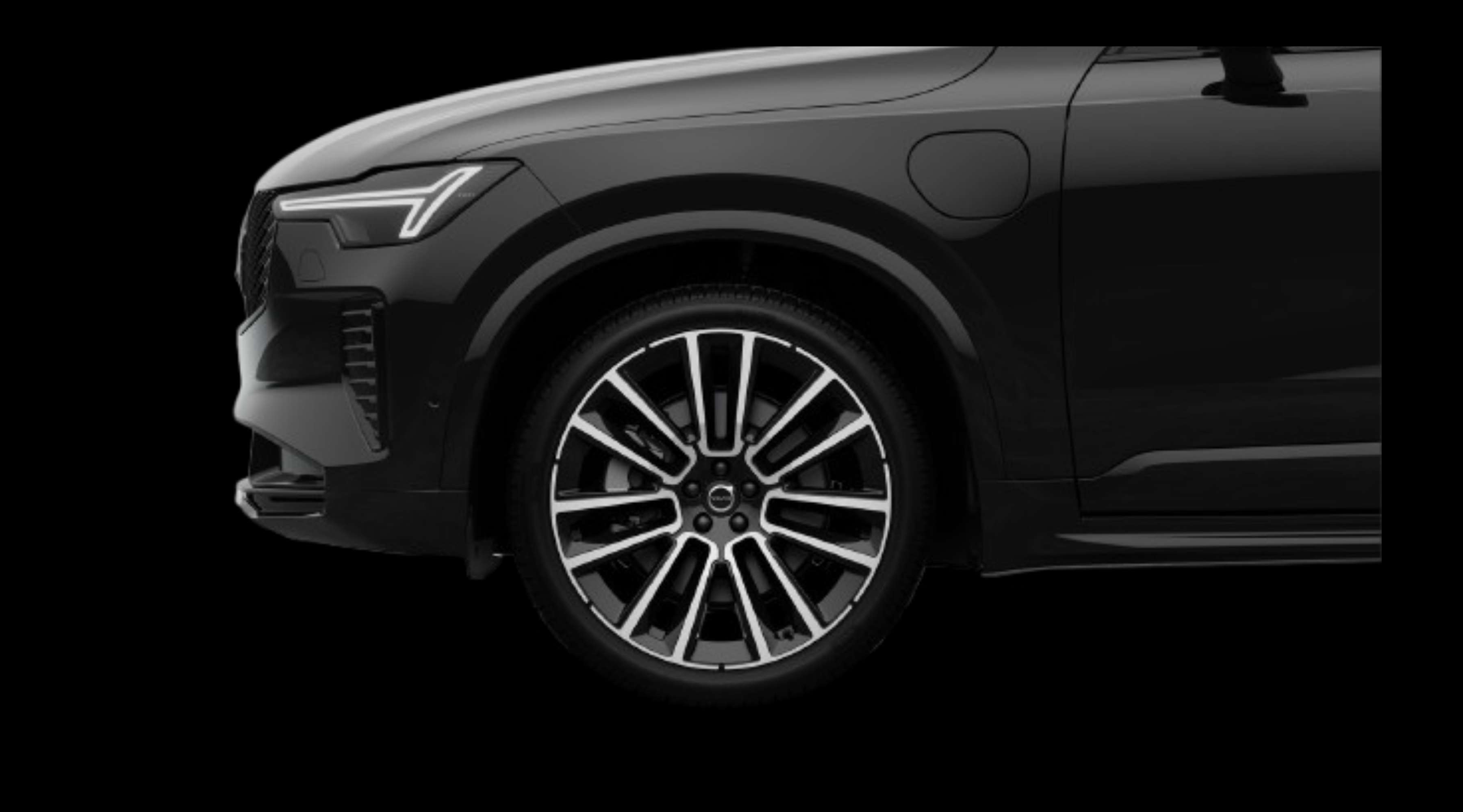 Radkappe oder Felge eines Volvo XC90