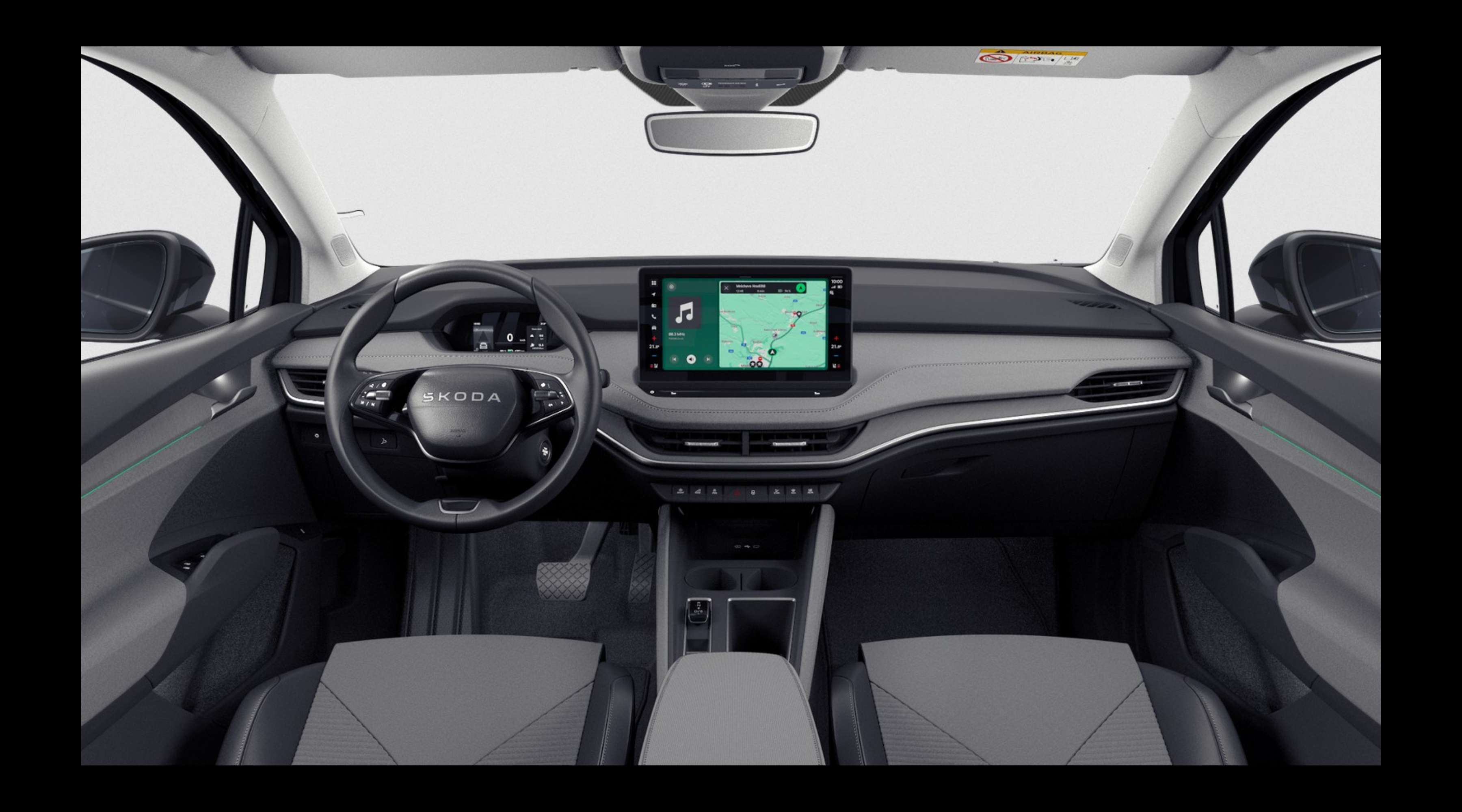Armaturenbrett eines Skoda Enyaq
