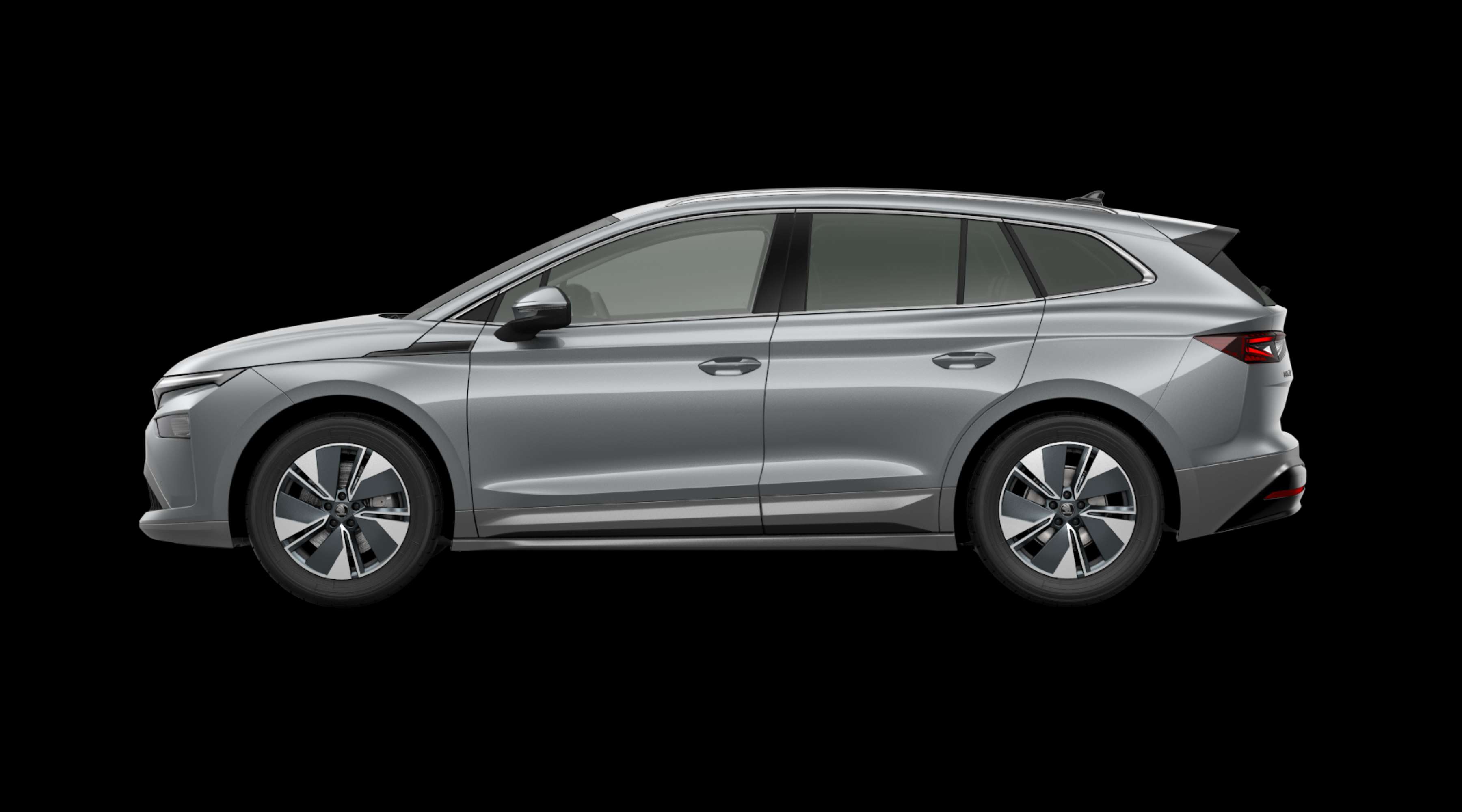 Seitenansicht eines Skoda Enyaq
