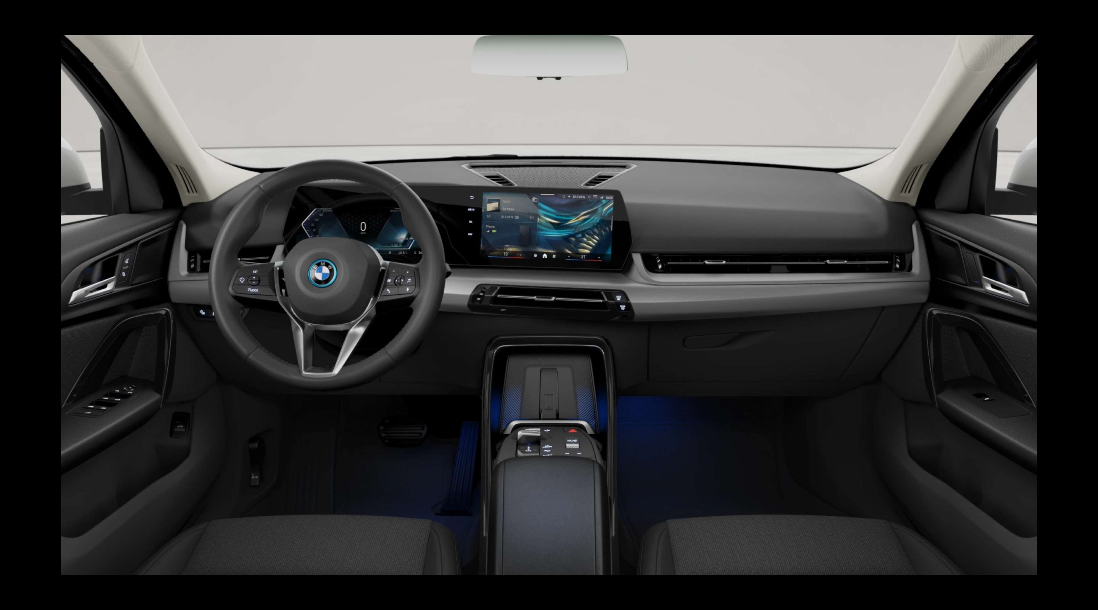 Armaturenbrett eines BMW iX2