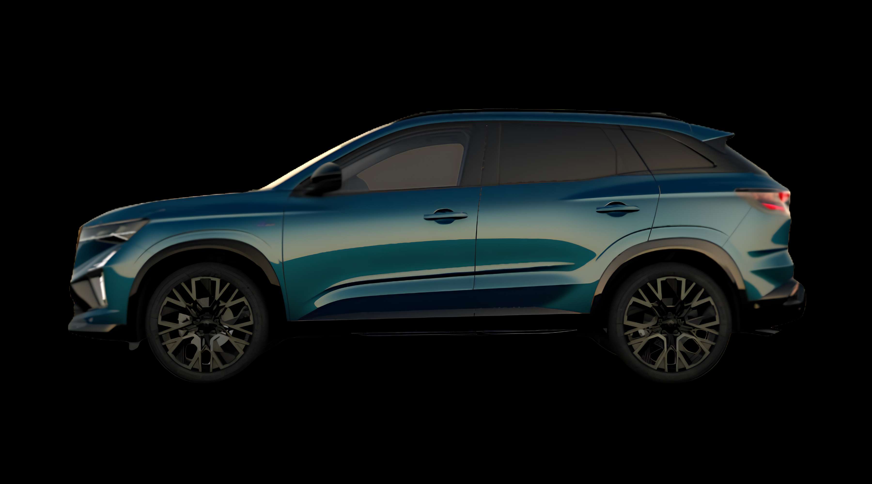 Seitenansicht eines Renault Austral