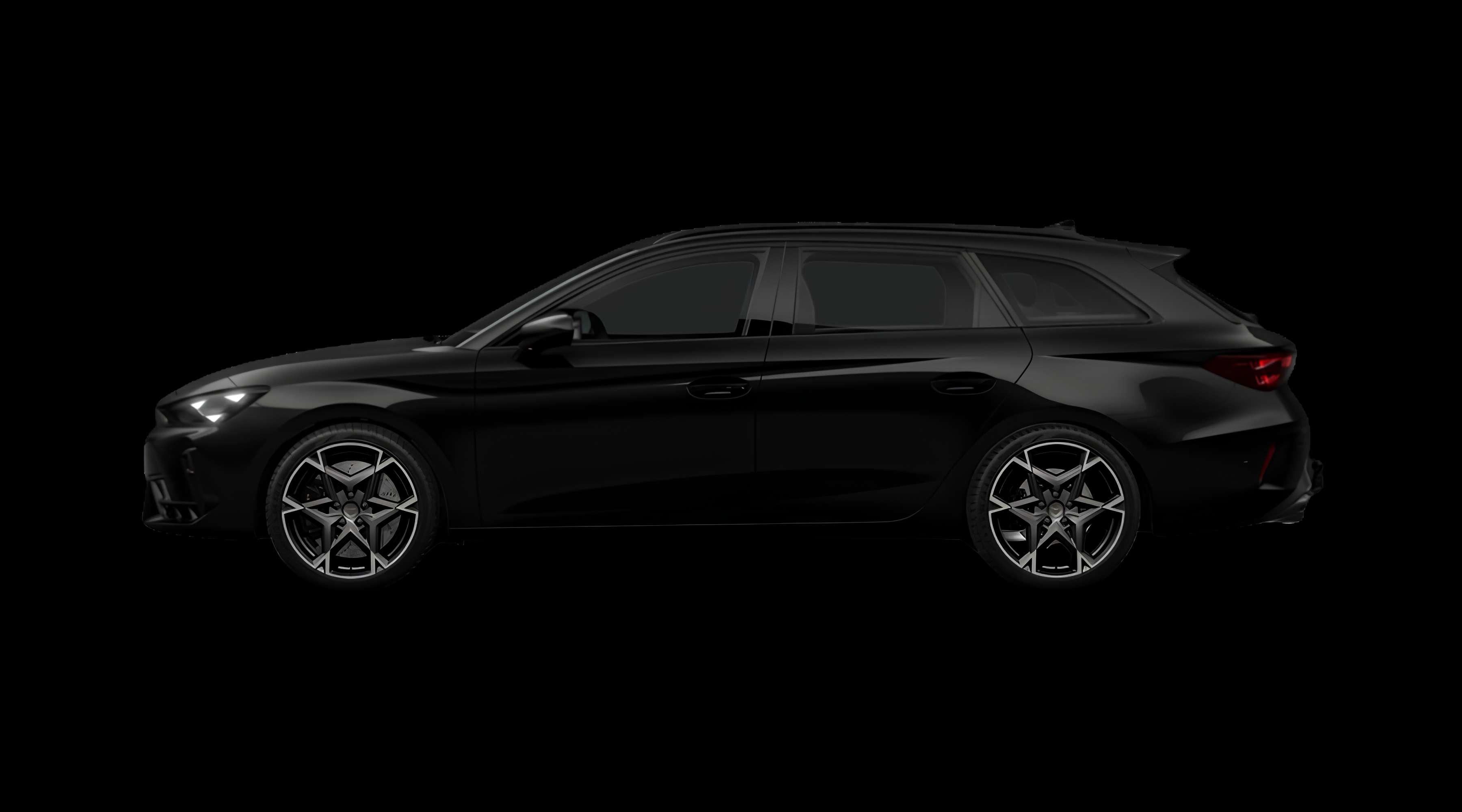 Seitenansicht eines CUPRA Leon
