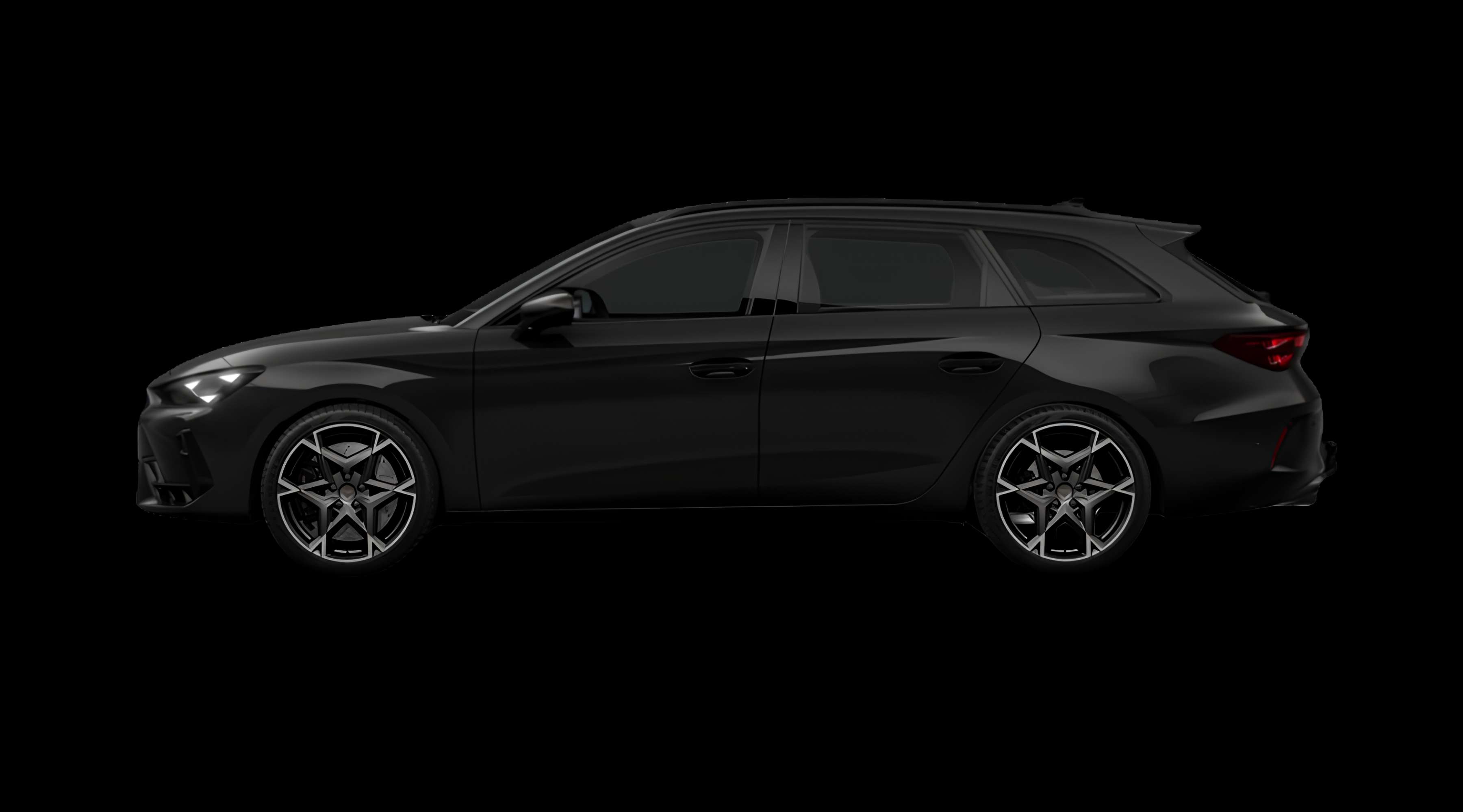 Seitenansicht eines CUPRA Leon