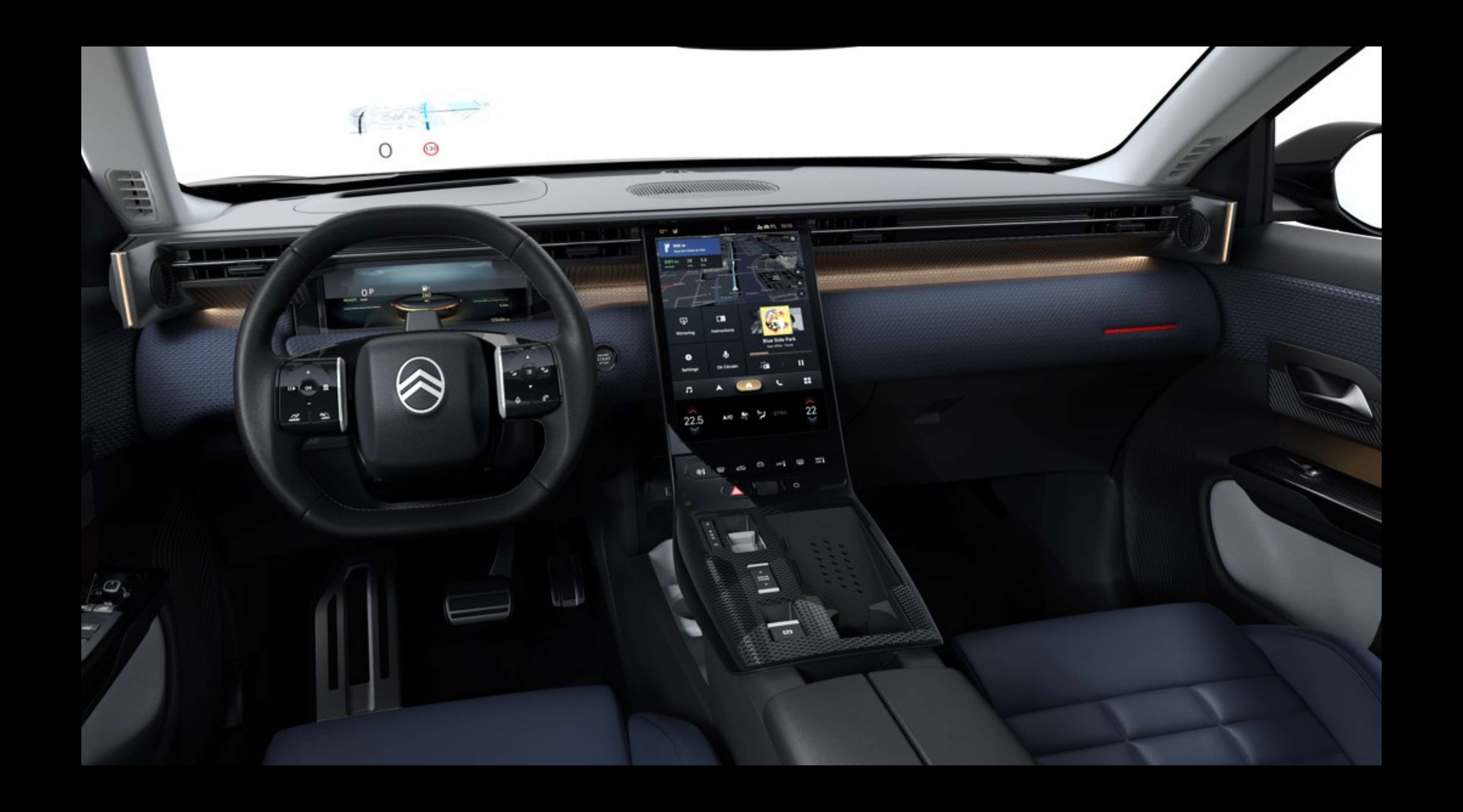 Armaturenbrett eines Citroën C5 Aircross