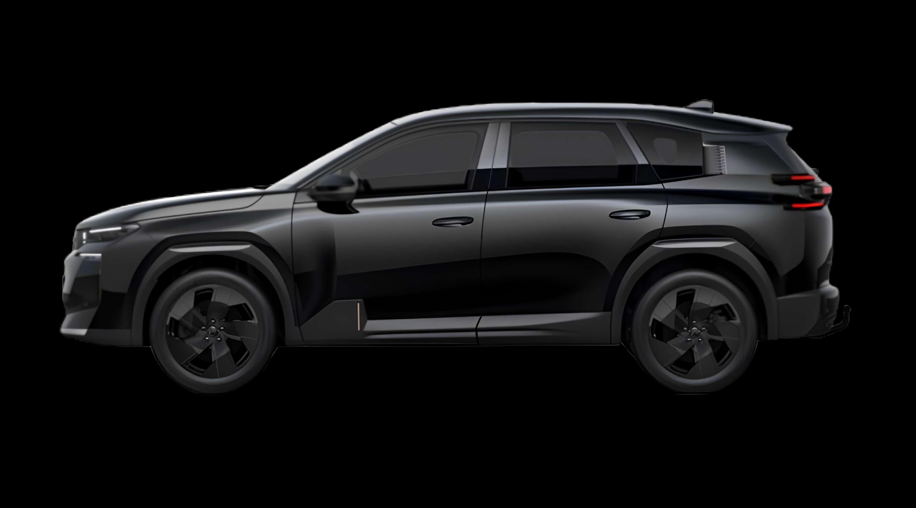 Seitenansicht eines Citroën C5 Aircross