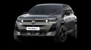 Schräge Frontansicht auf einen Citroën C5 Aircross MAX, freigestellt