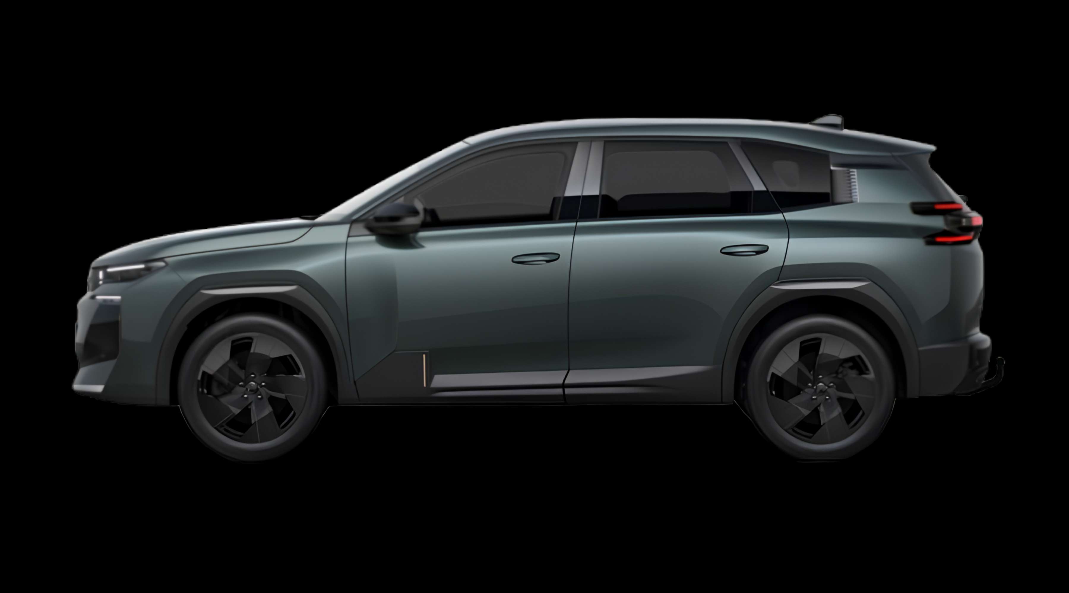 Seitenansicht eines Citroën C5 Aircross