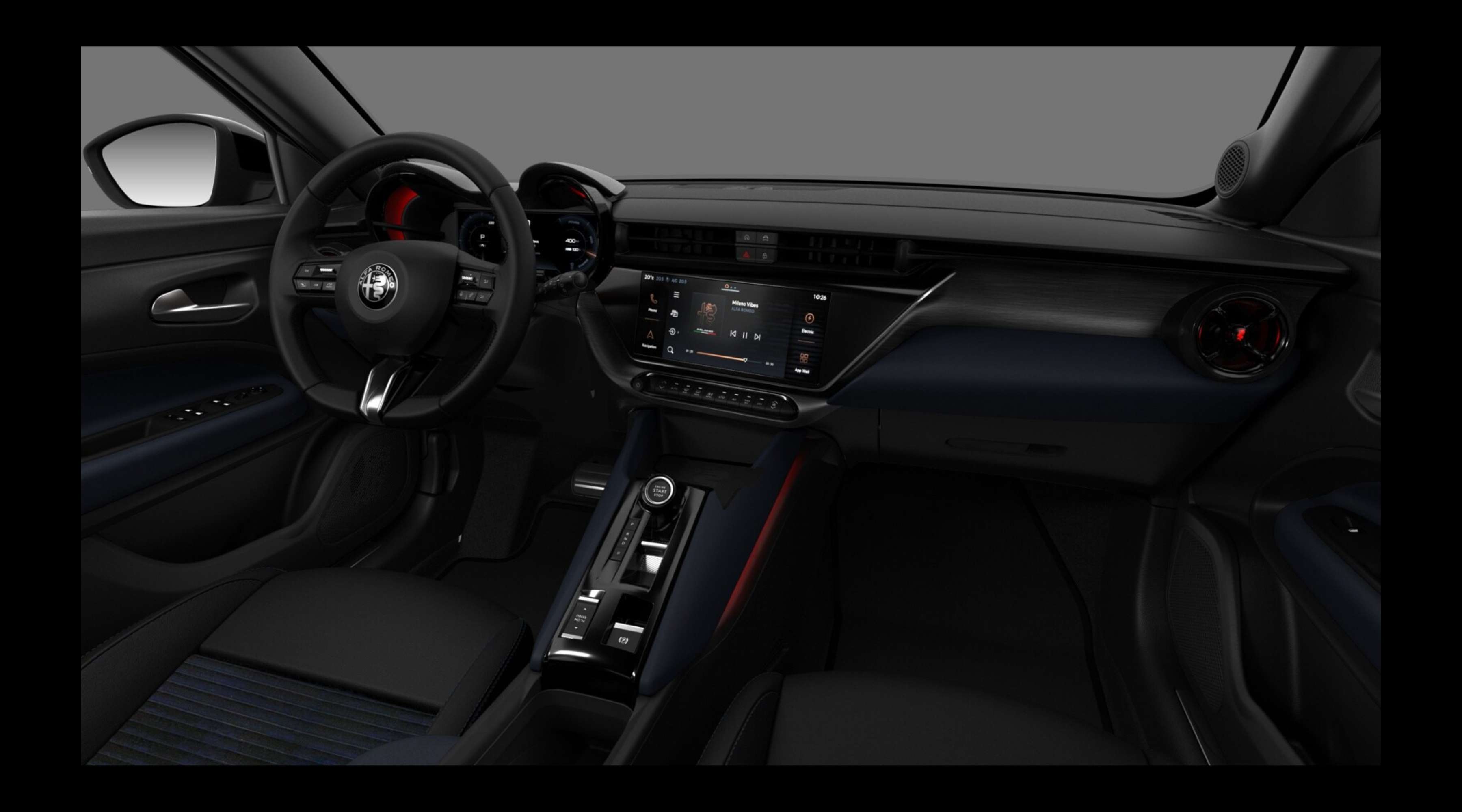 Armaturenbrett eines Alfa Romeo Junior