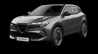 Schräge Frontansicht auf einen Alfa Romeo Junior Sprint, freigestellt