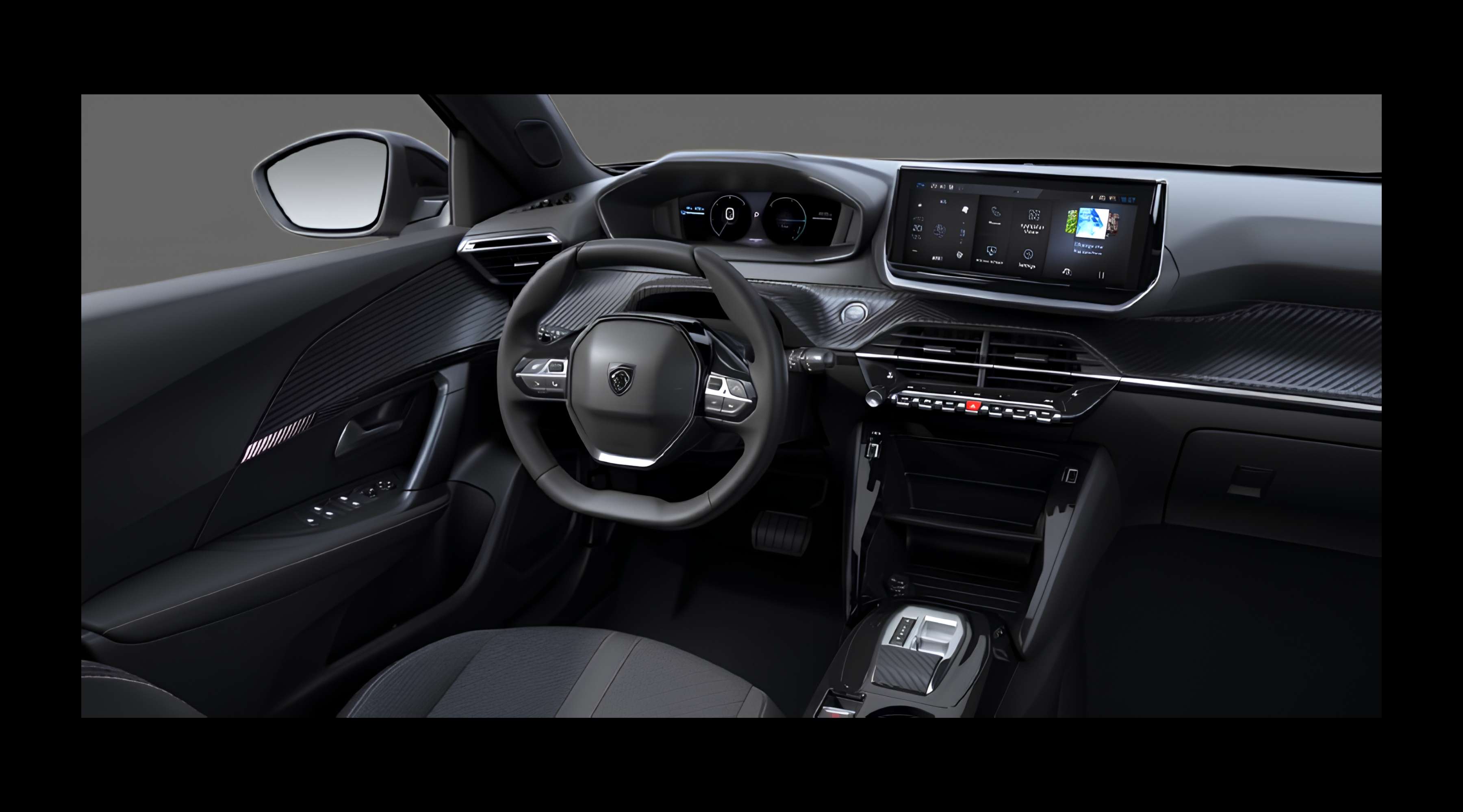 Armaturenbrett eines Peugeot 2008