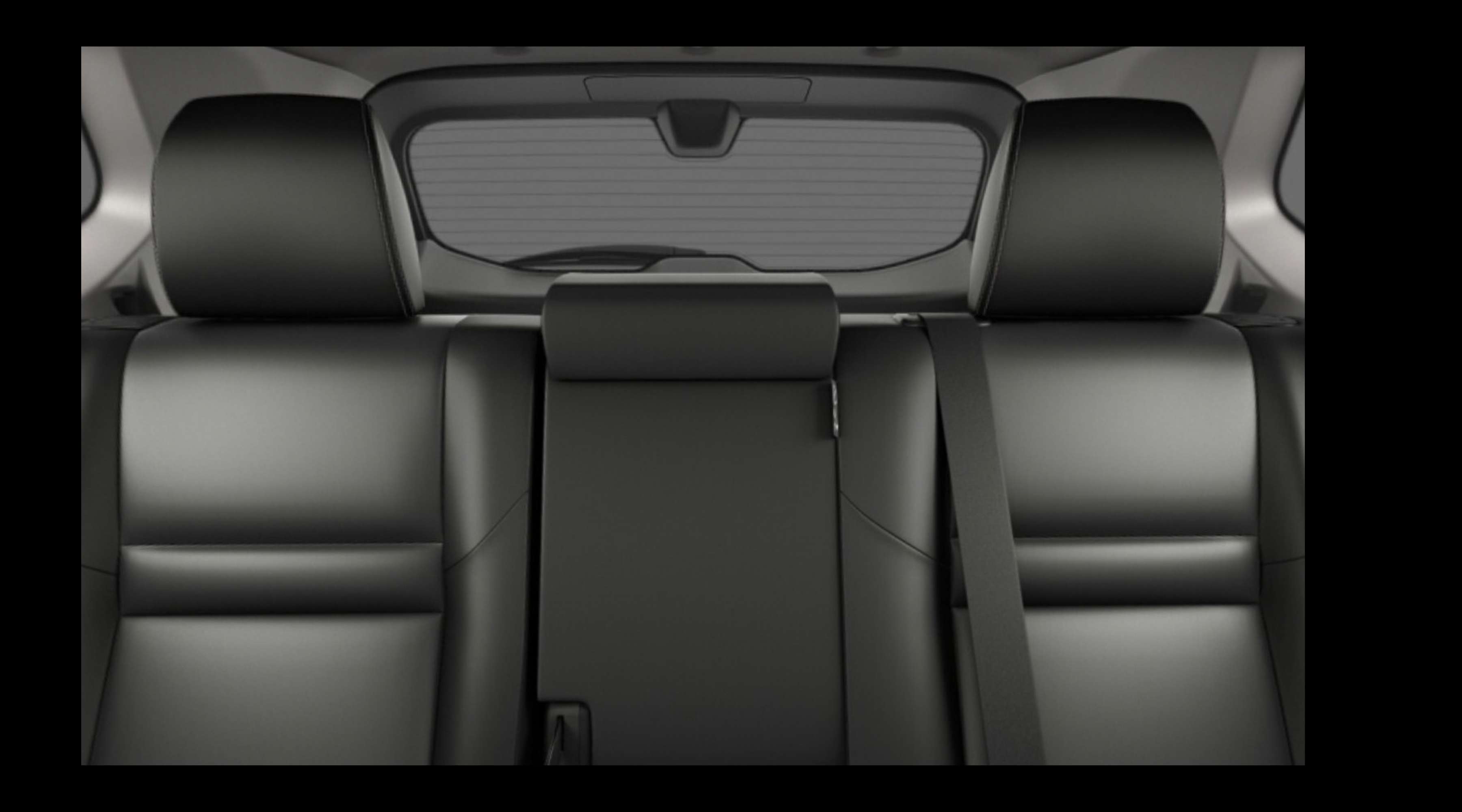 Rücksitzbank eines Nissan X-TRAIL