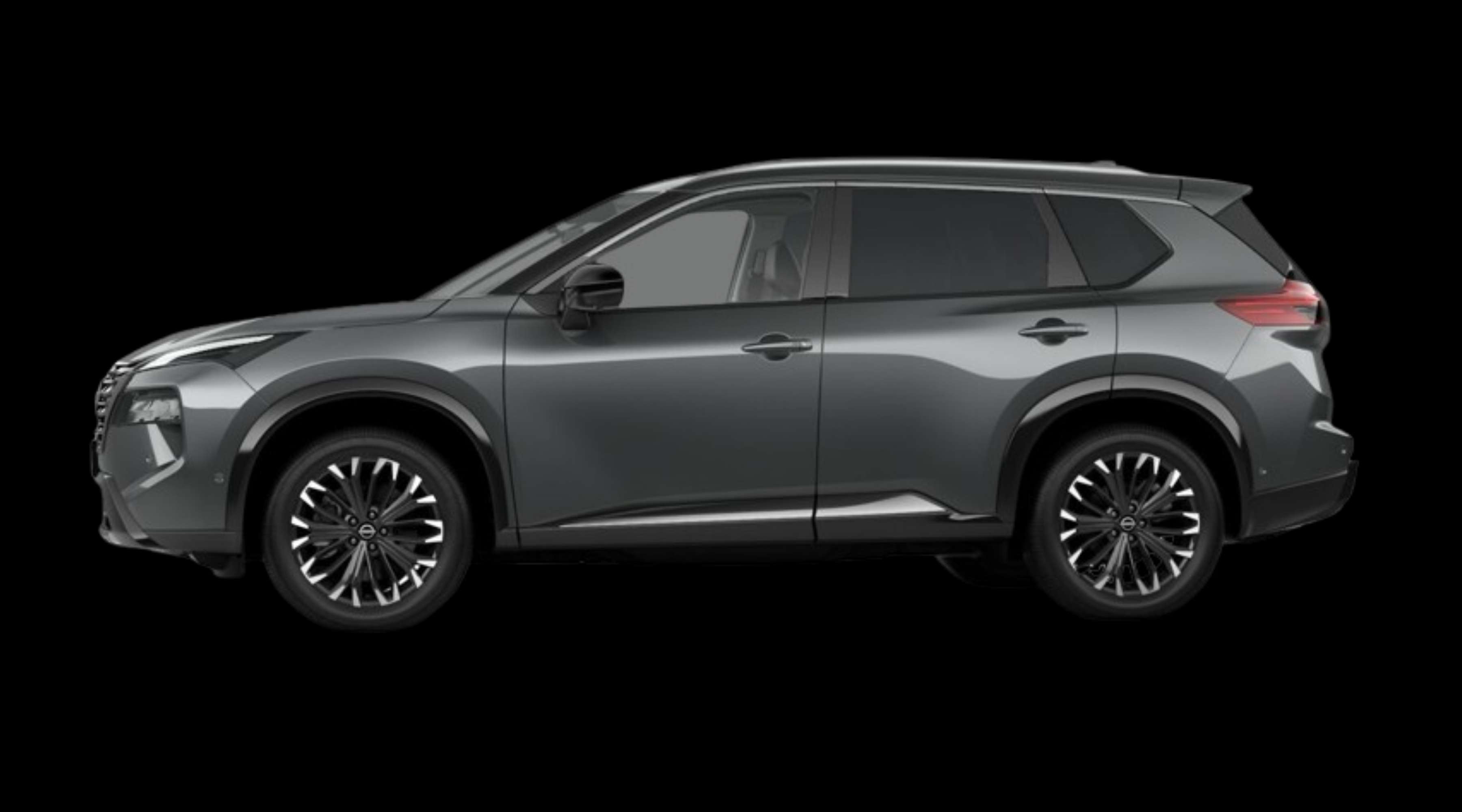 Seitenansicht eines Nissan X-TRAIL