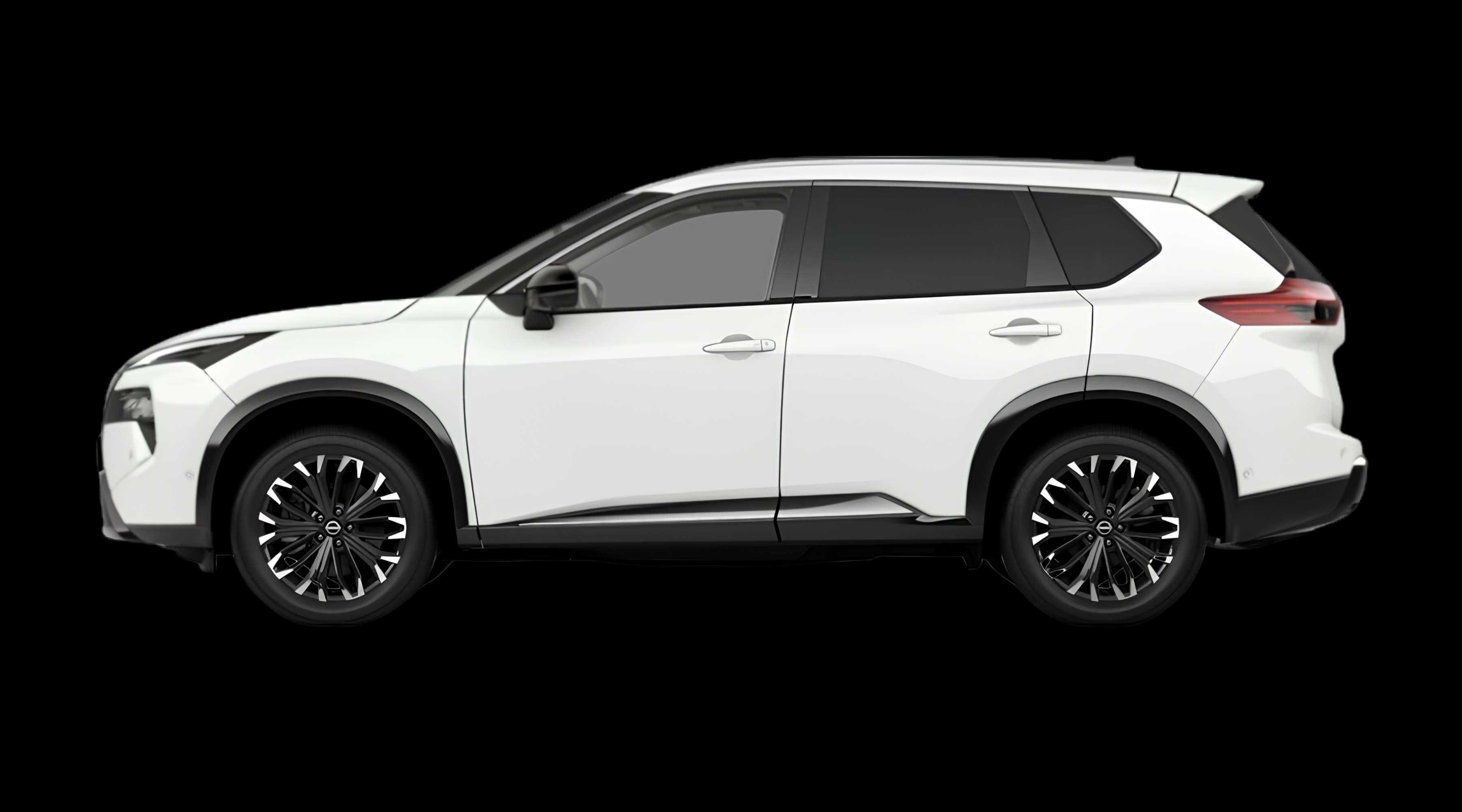 Seitenansicht eines Nissan X-TRAIL