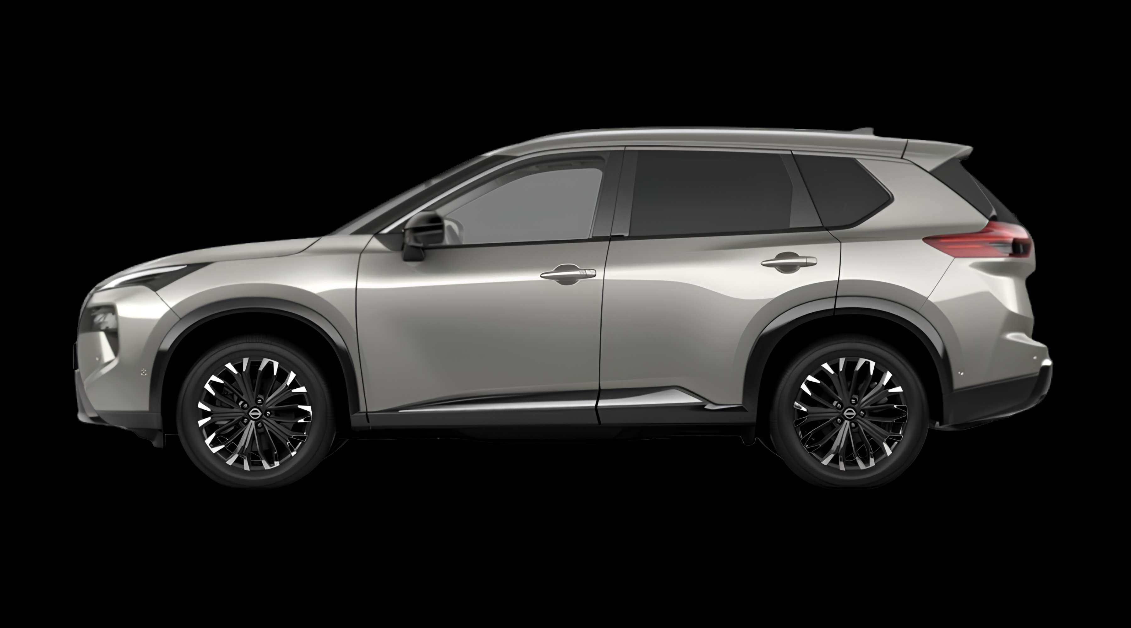 Seitenansicht eines Nissan X-TRAIL