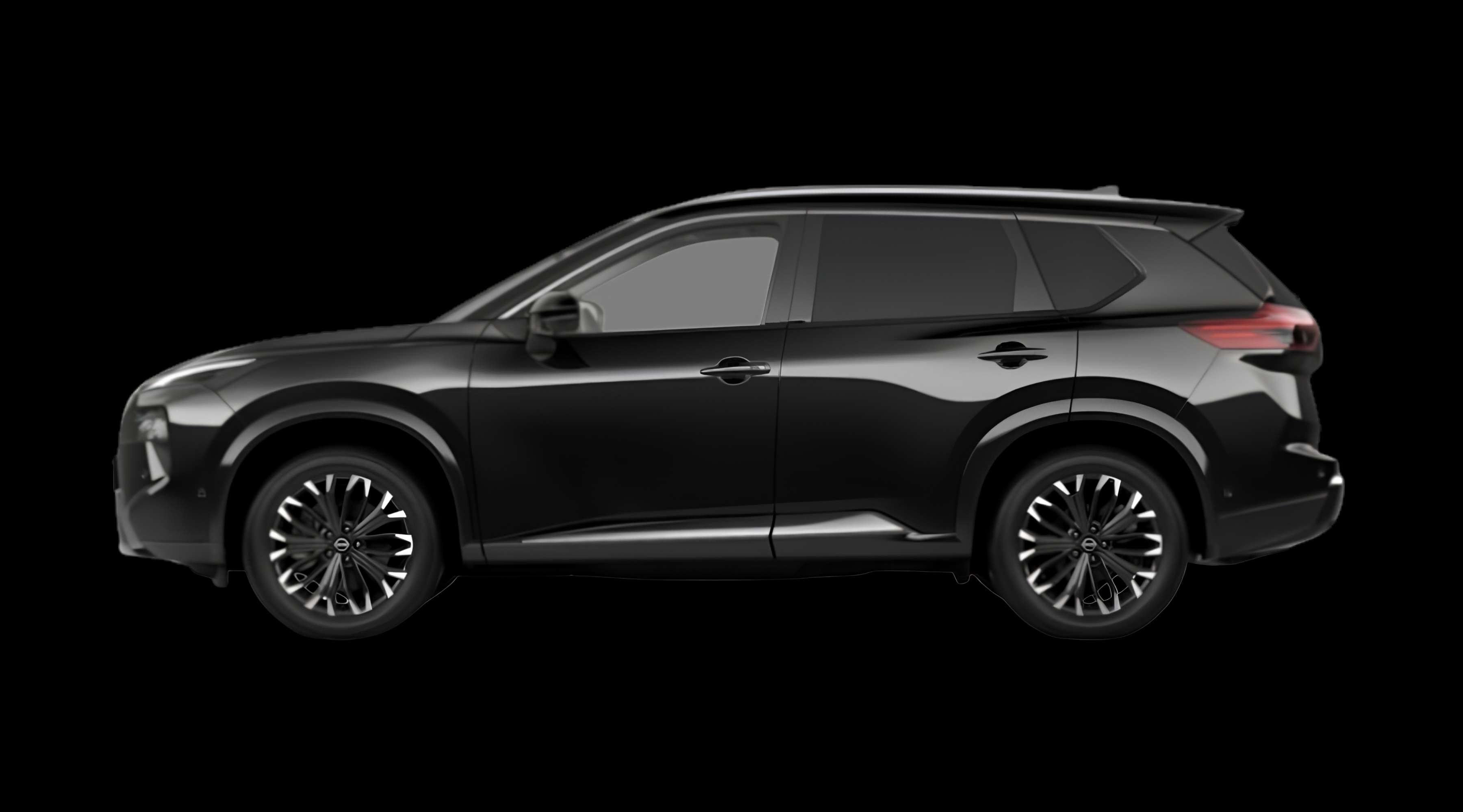 Seitenansicht eines Nissan X-TRAIL