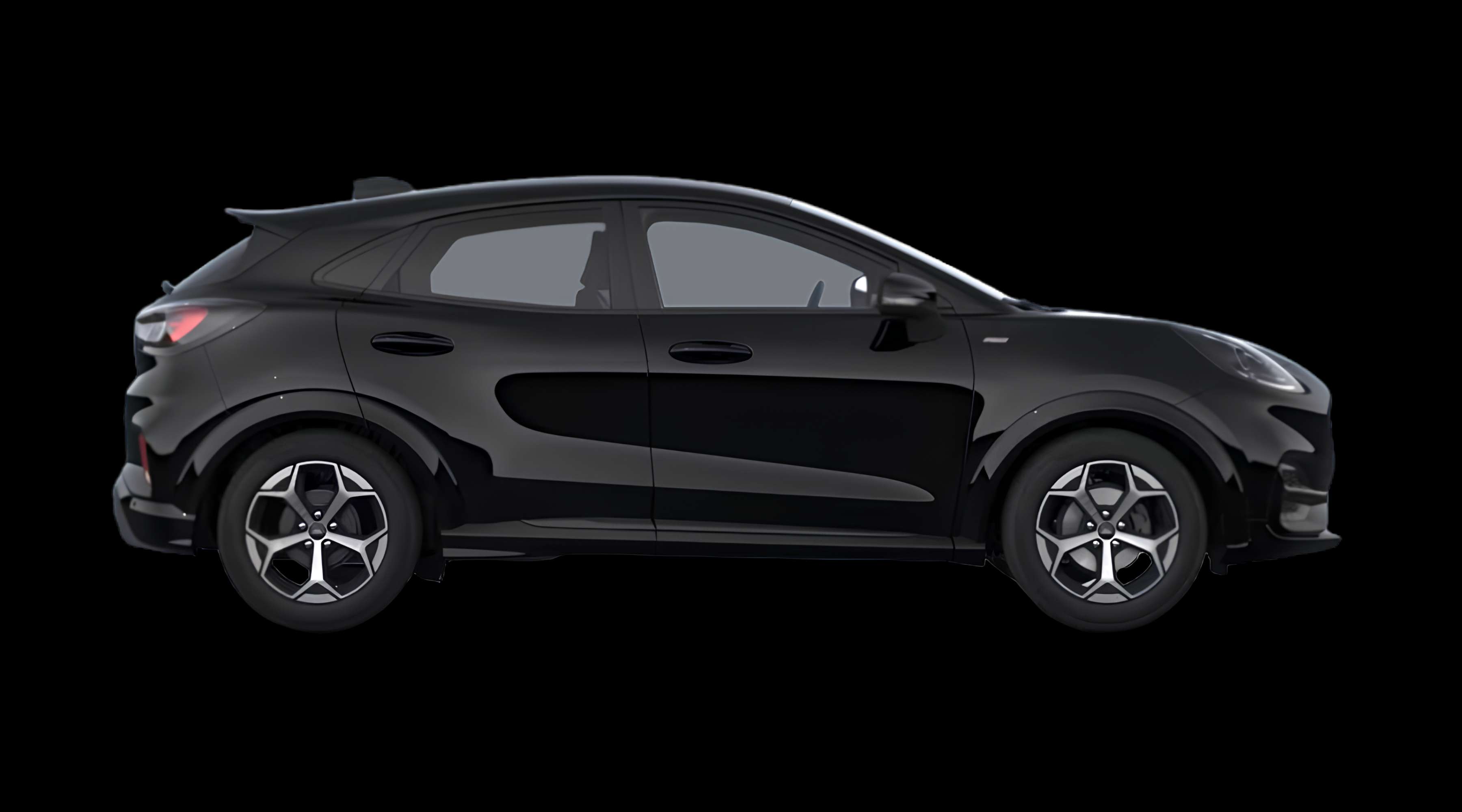 Seitenansicht eines Ford Puma